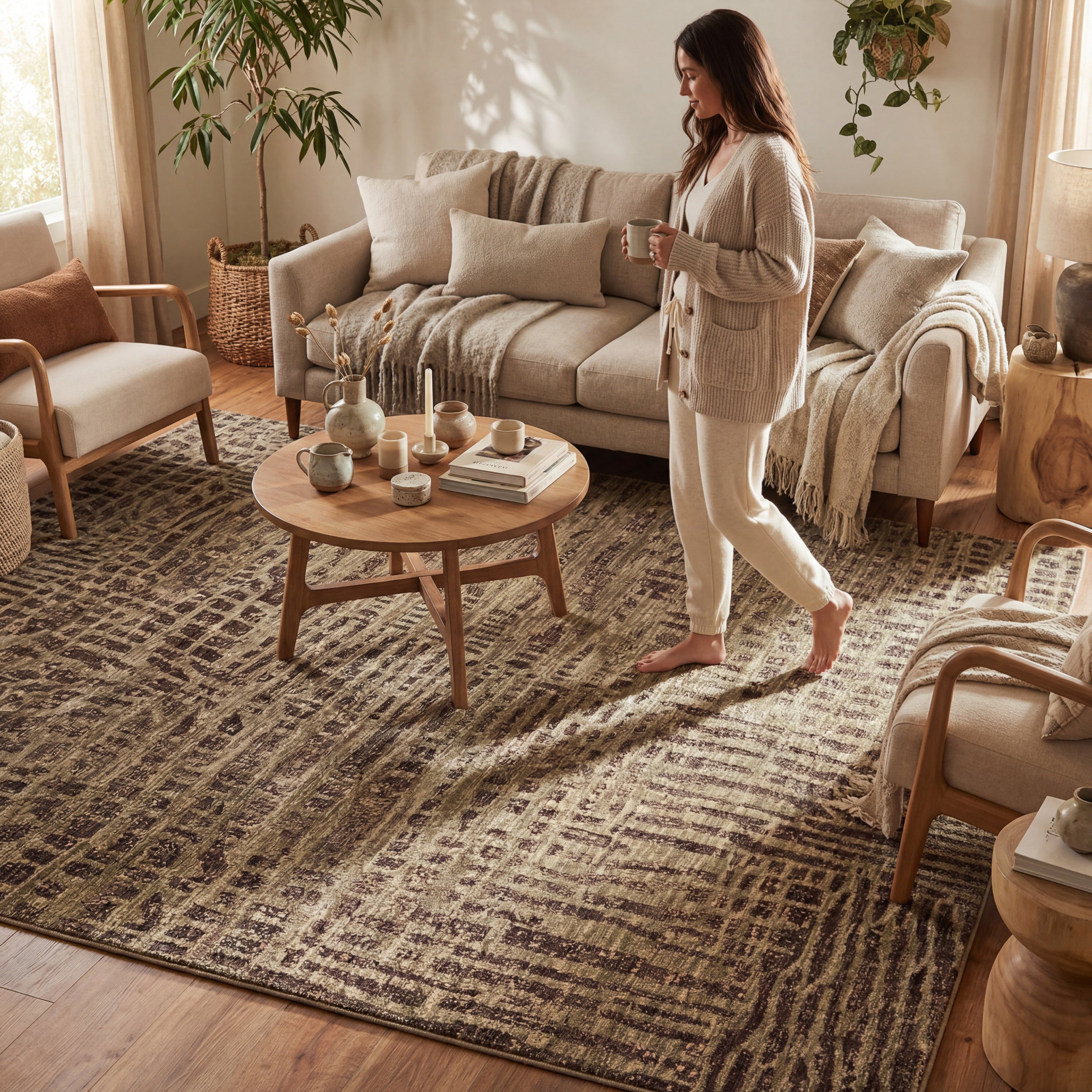 nuLOOM Thalira Modern Animal Print Area Rug - Image 7