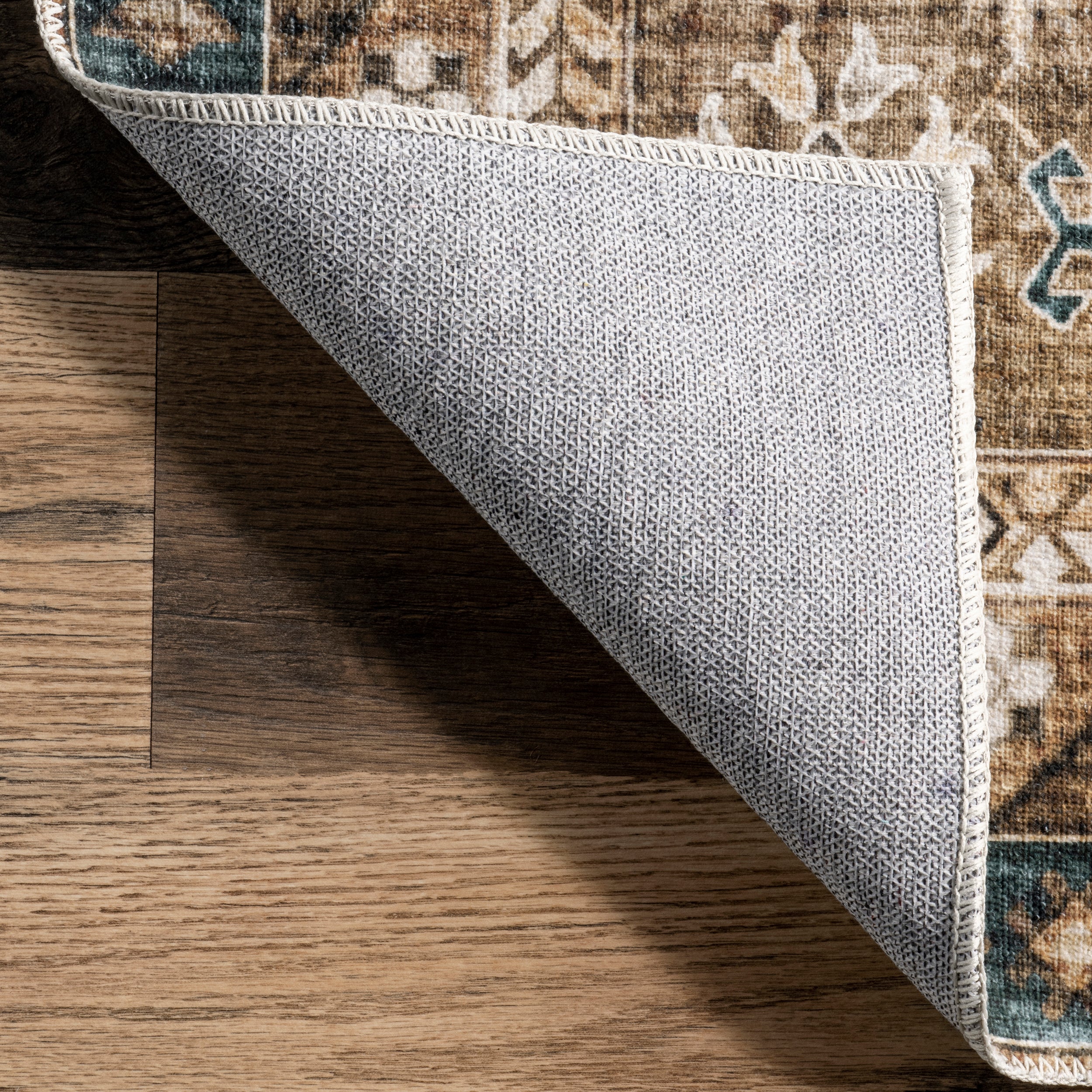 Jessamine Geometric Machine Washable Area Rug - Image 19