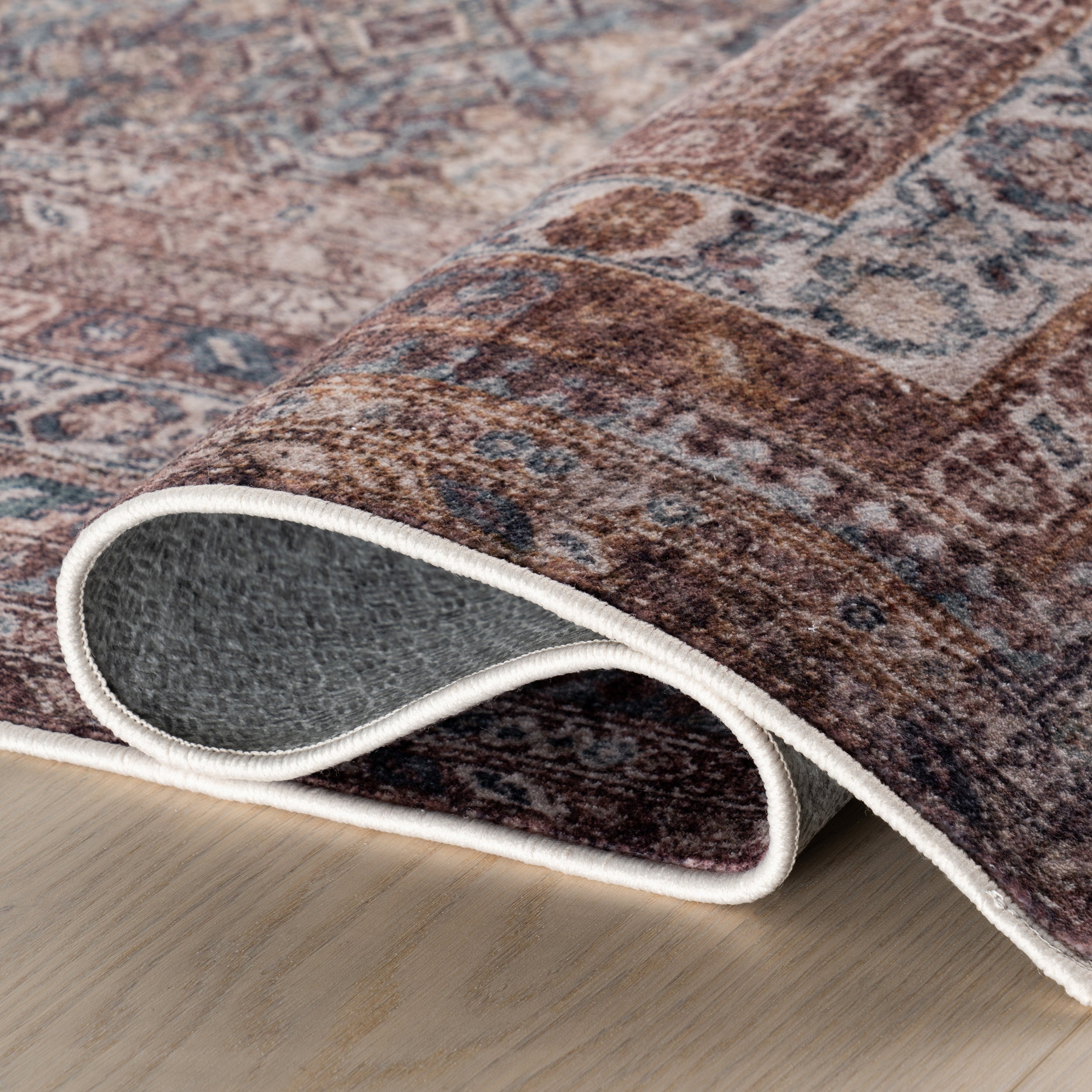 Nuloom Vionnet Bordered Traditional Washable Area Rug - Image 6