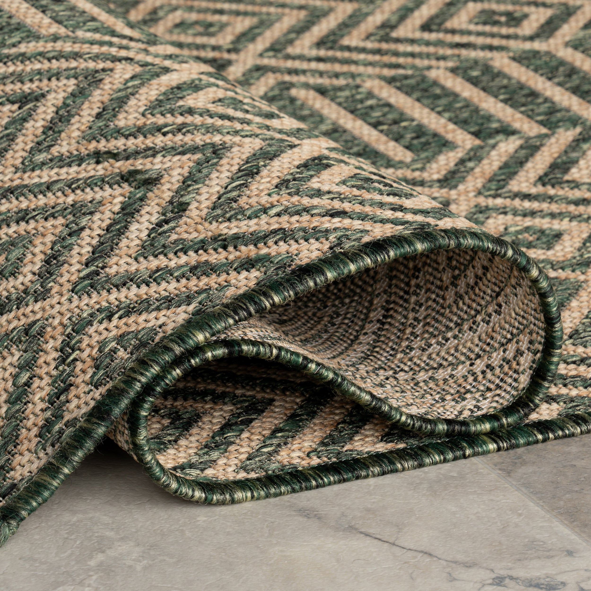 Kieran Striped Indoor/Outdoor Area Rug - Image 4