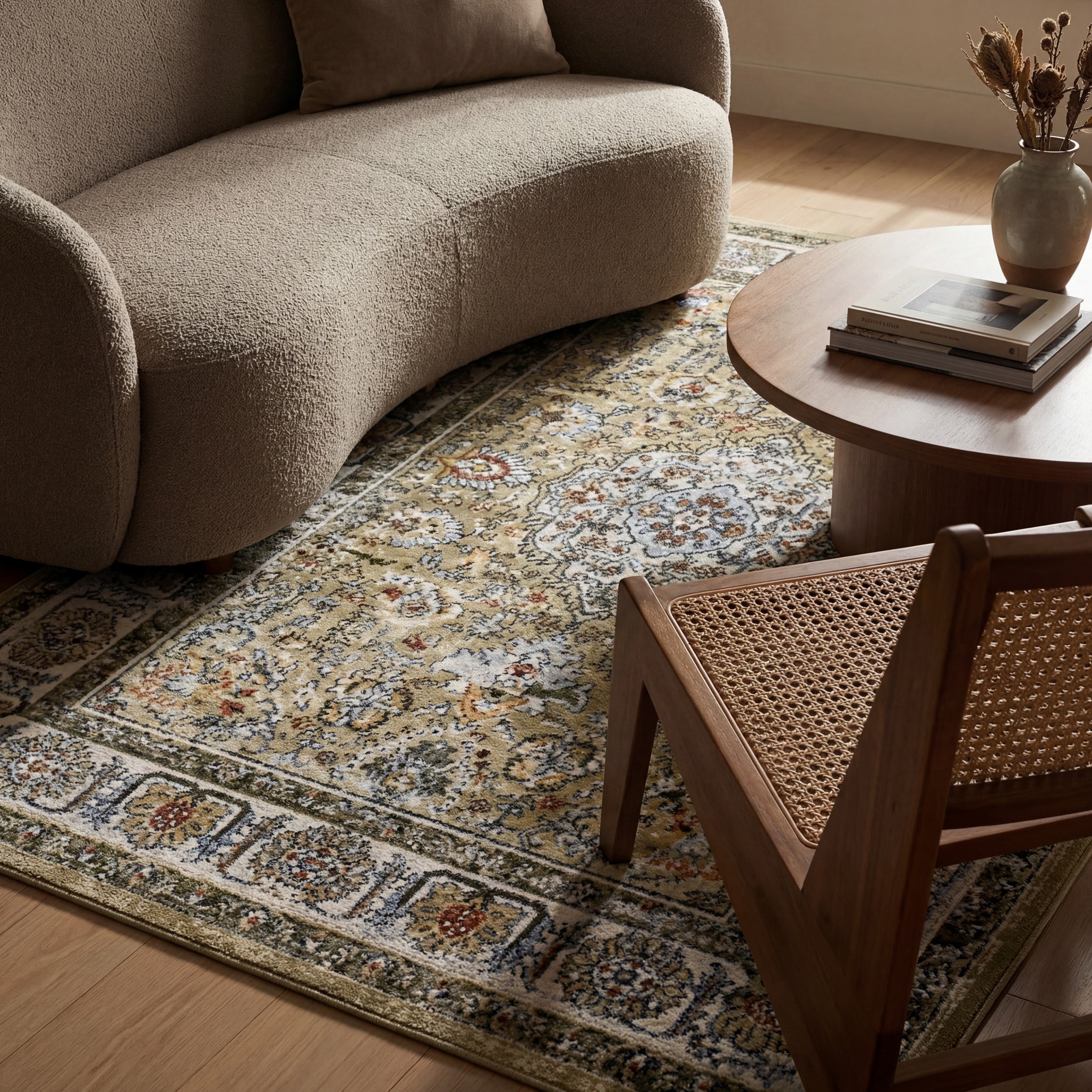 Valencia Traditional Persian Machine Washable Area Rug - Image 19