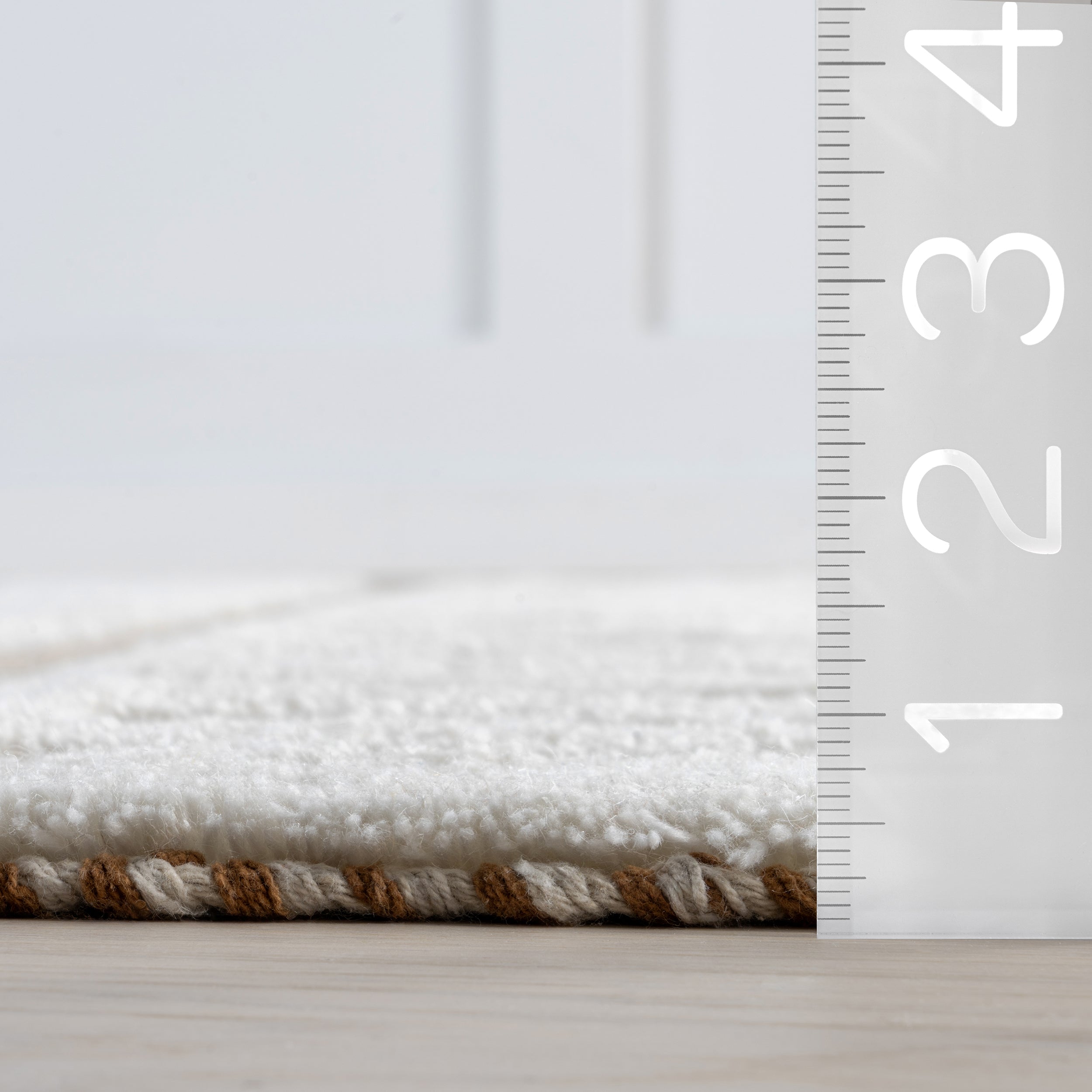 Merrick Tasseled Cotton and Wool Area Rug - Image 17