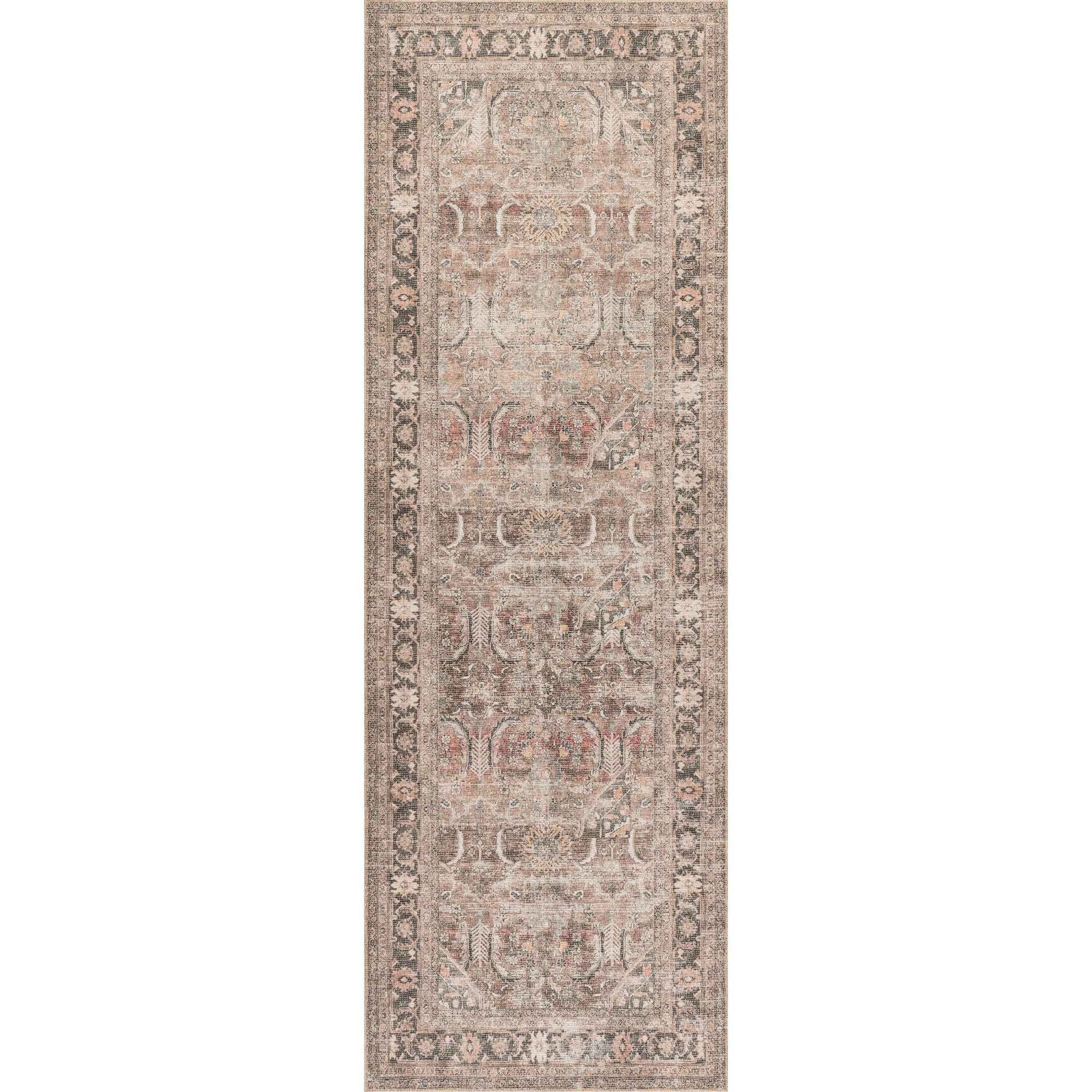 Nuloom Hillstone Collection Traditional Vintage Medallion Area Rug - Image 21