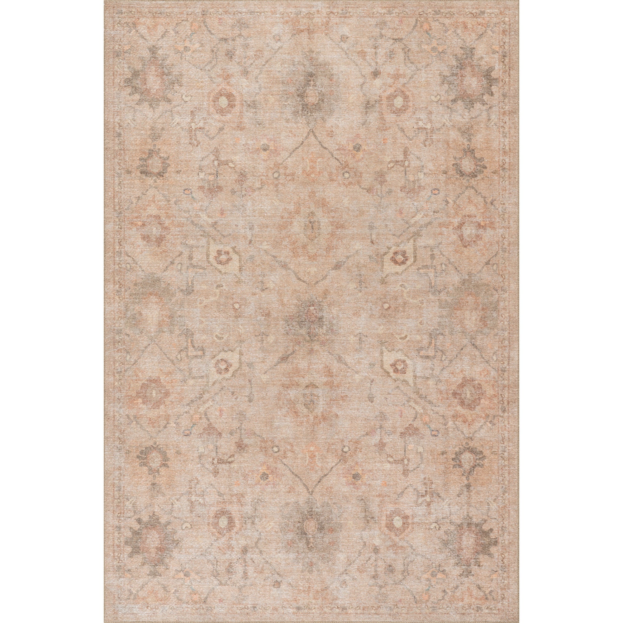 Coriselle Vintage & Distressed Washable Rug - Image 9