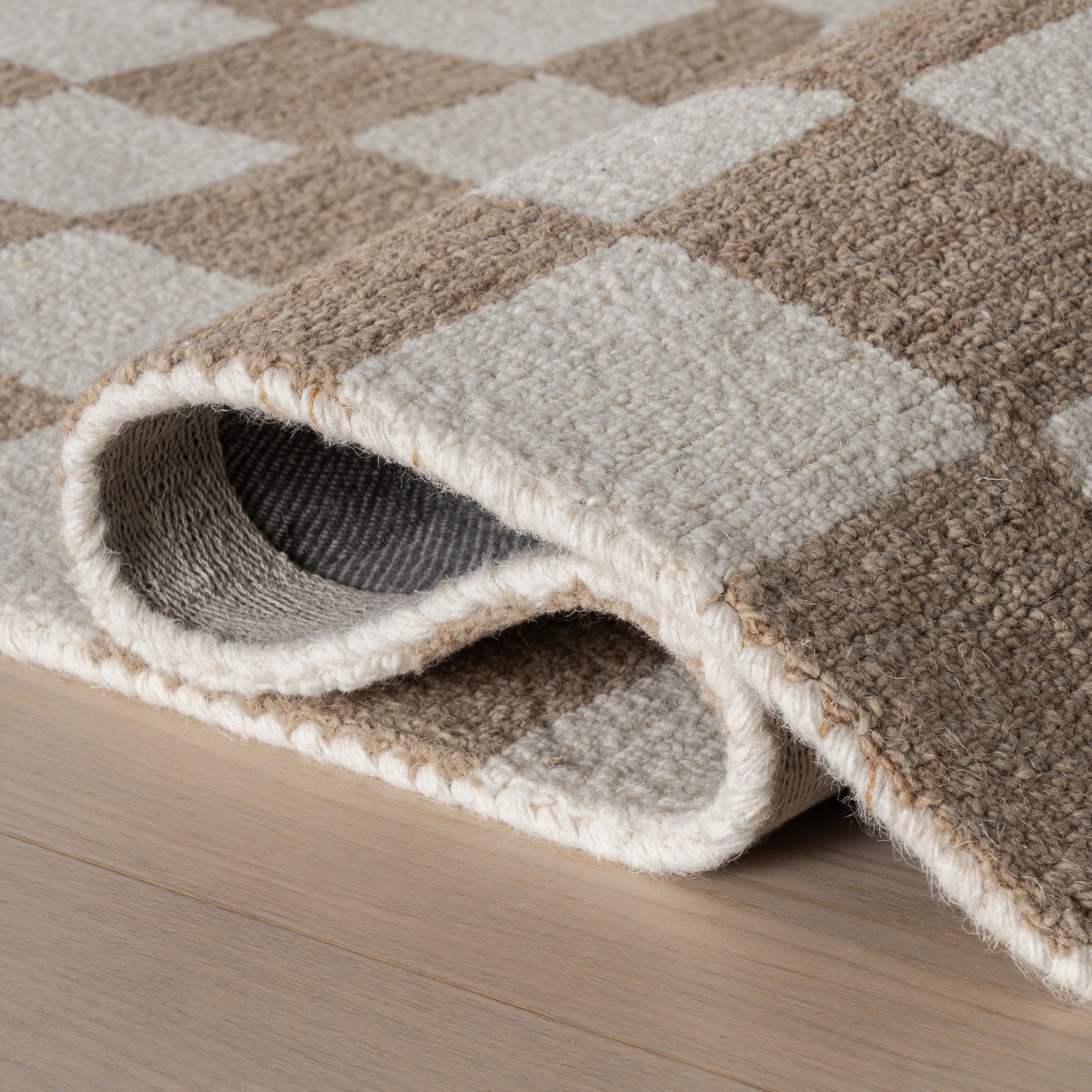 Nuloom Quinarae Checkered Wool-Blend Rug - Image 18