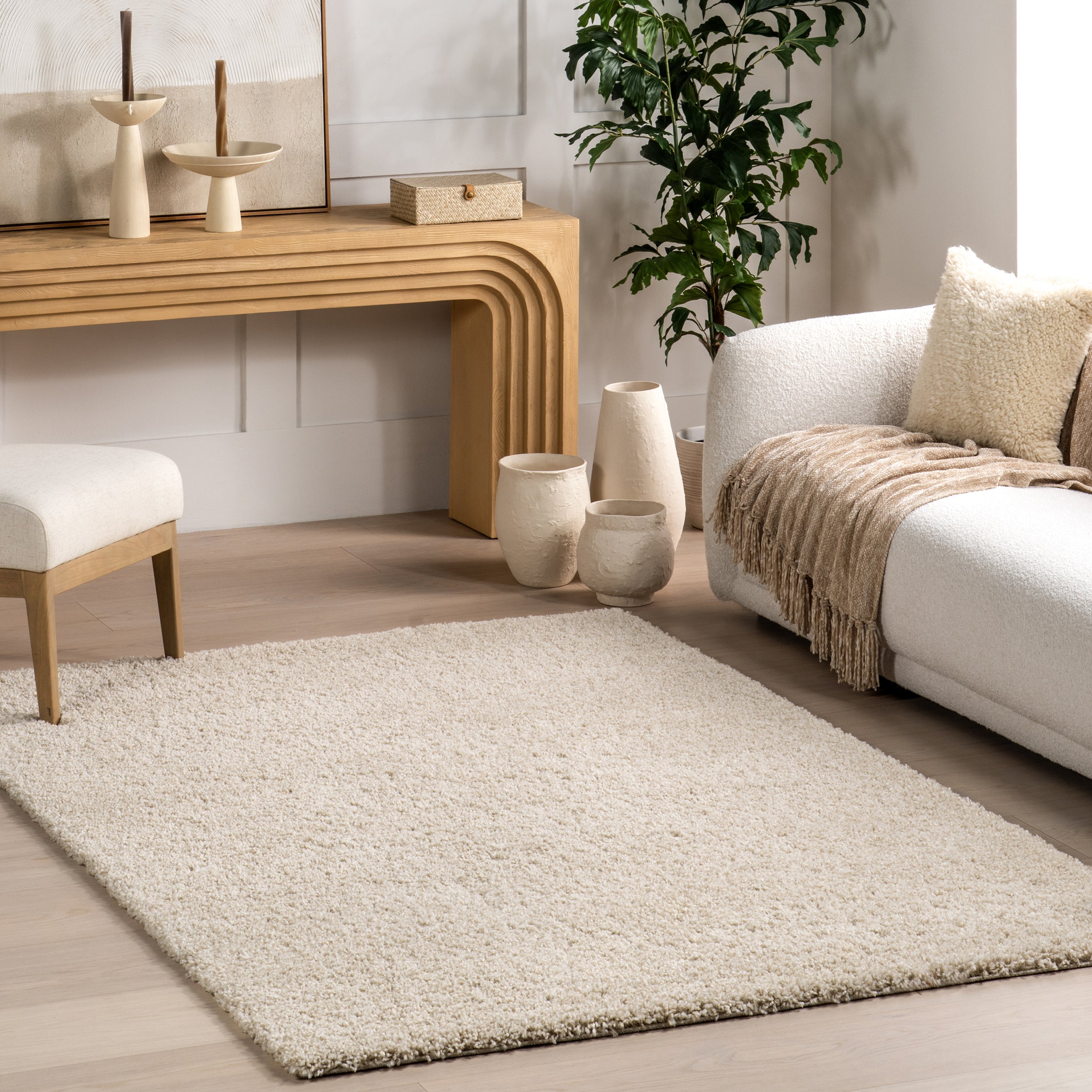 Eudora Contemporary Solid Area Rug - Image 9