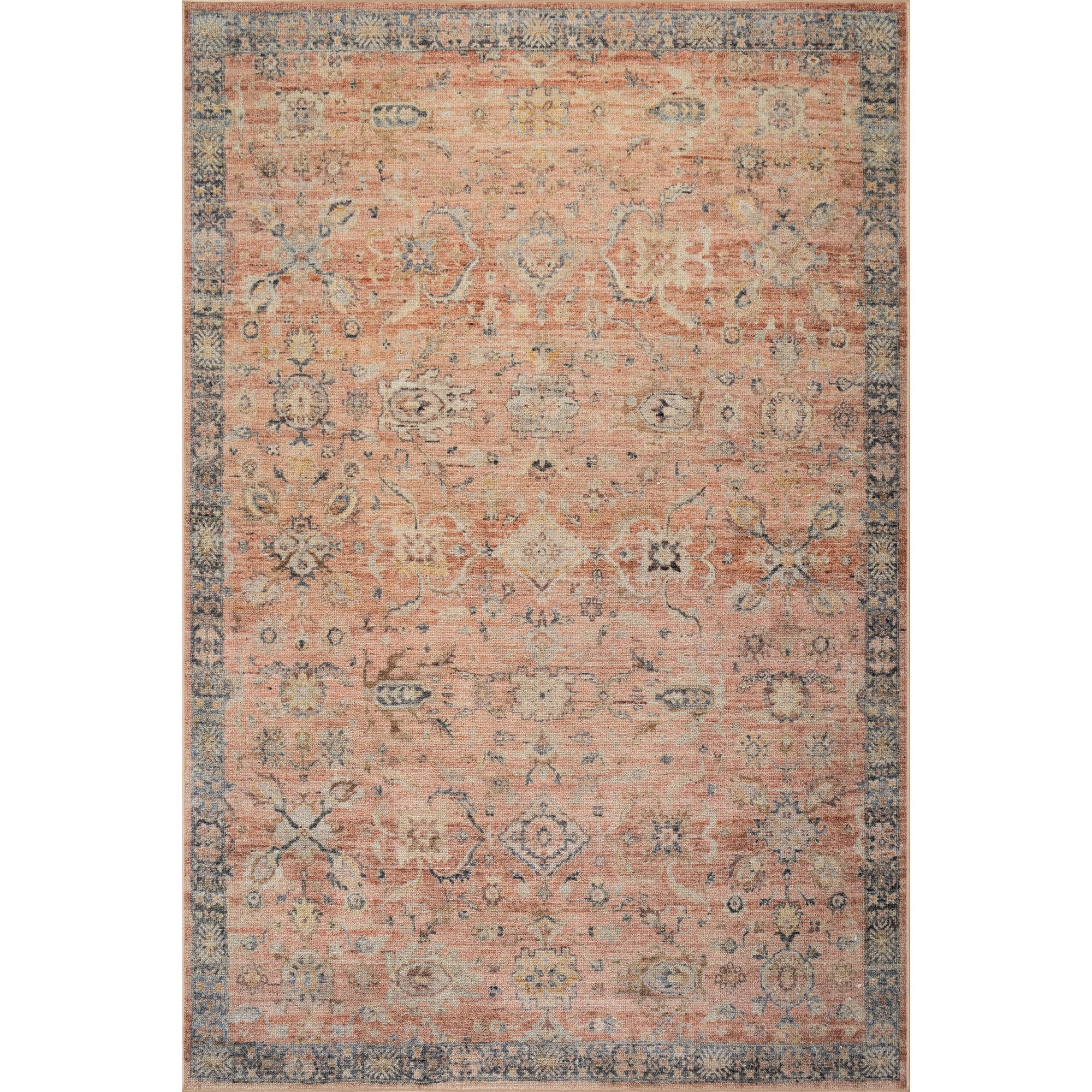 Nuloom Triselle Traditional Bordered Washable Area Rug