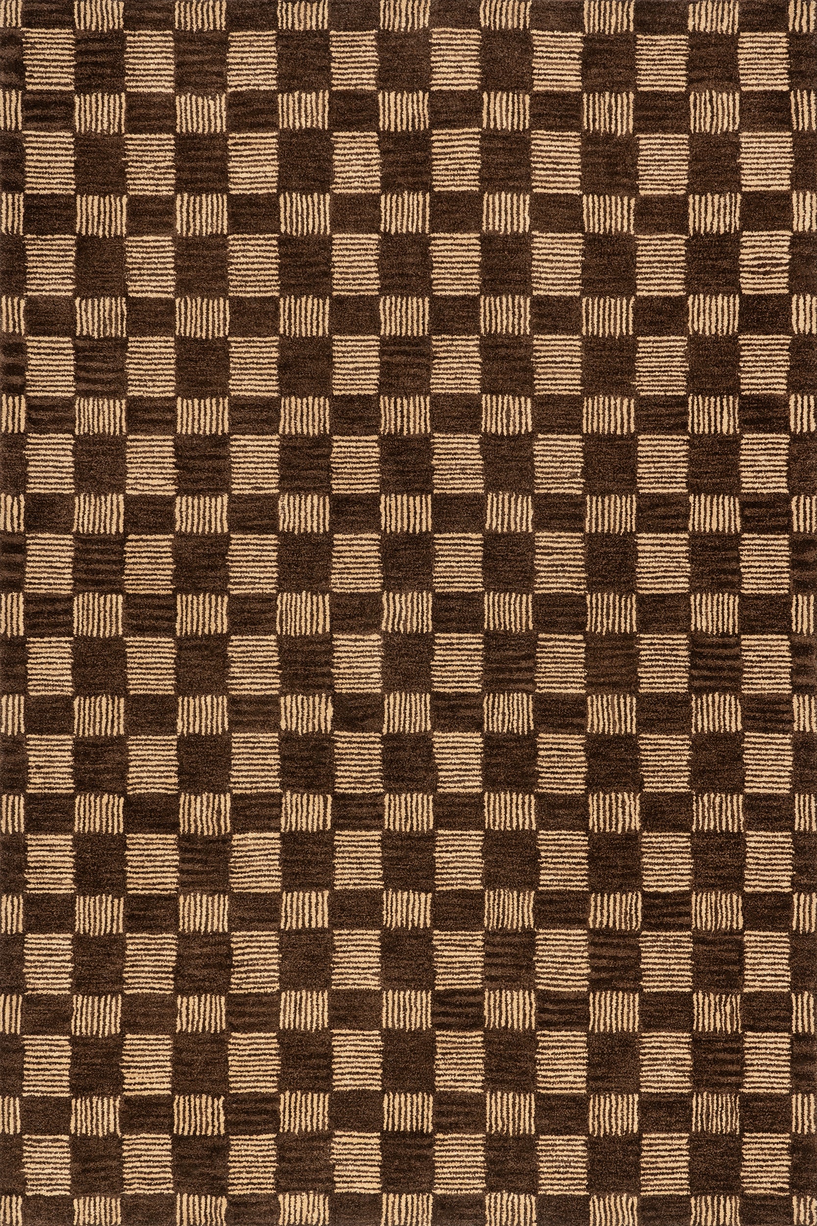 Quince Checkered Wool Area Rug