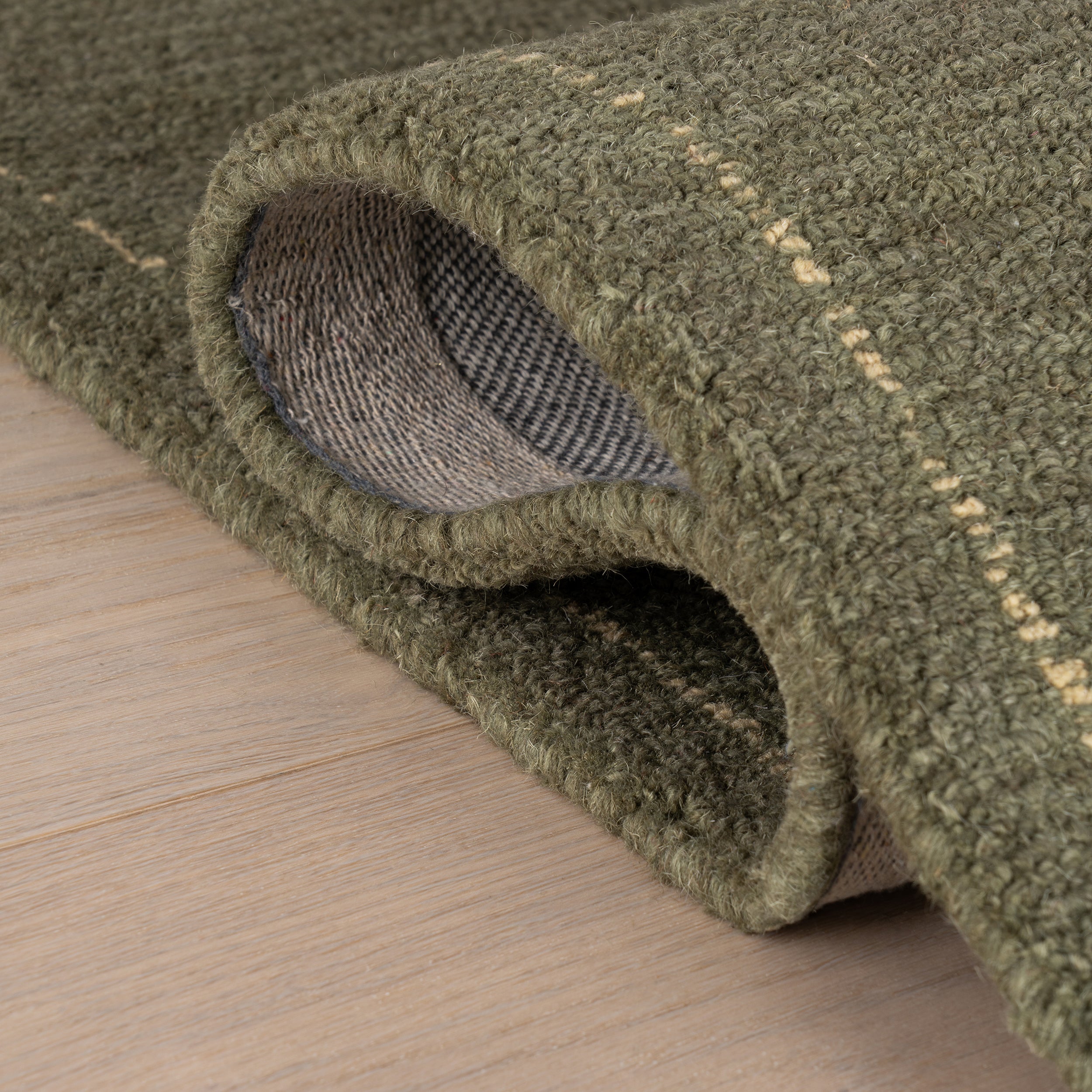 Renavea Abstract Bohemian Wool Area Rug - Image 4