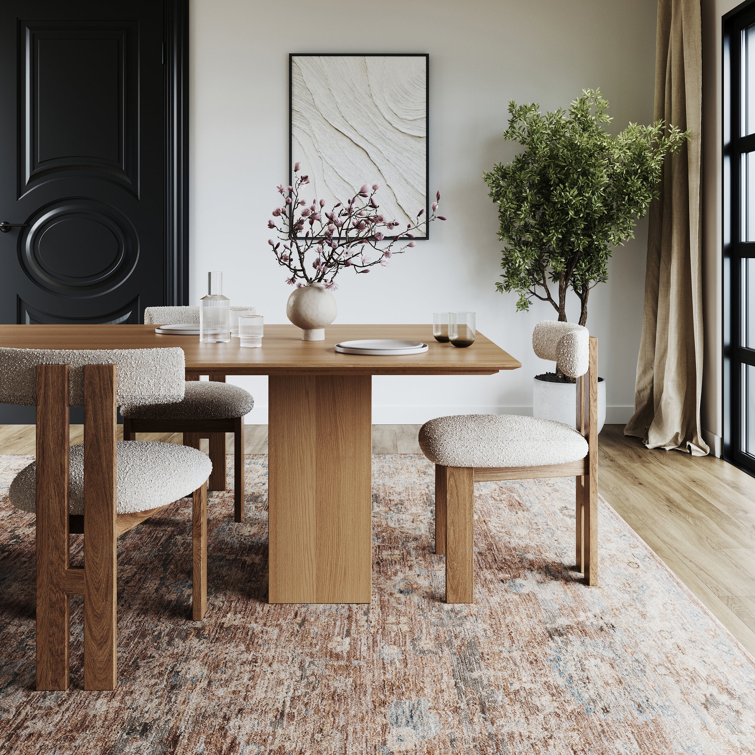 Nuloom Zerivah Traditional Vintage Floral Area Rug - Image 9
