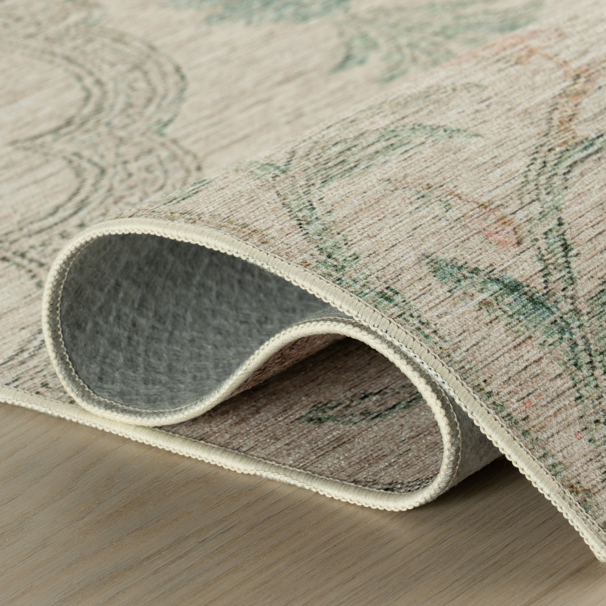 Nuloom Mirzelle Floral Transitional Washable Area Rug - Image 6
