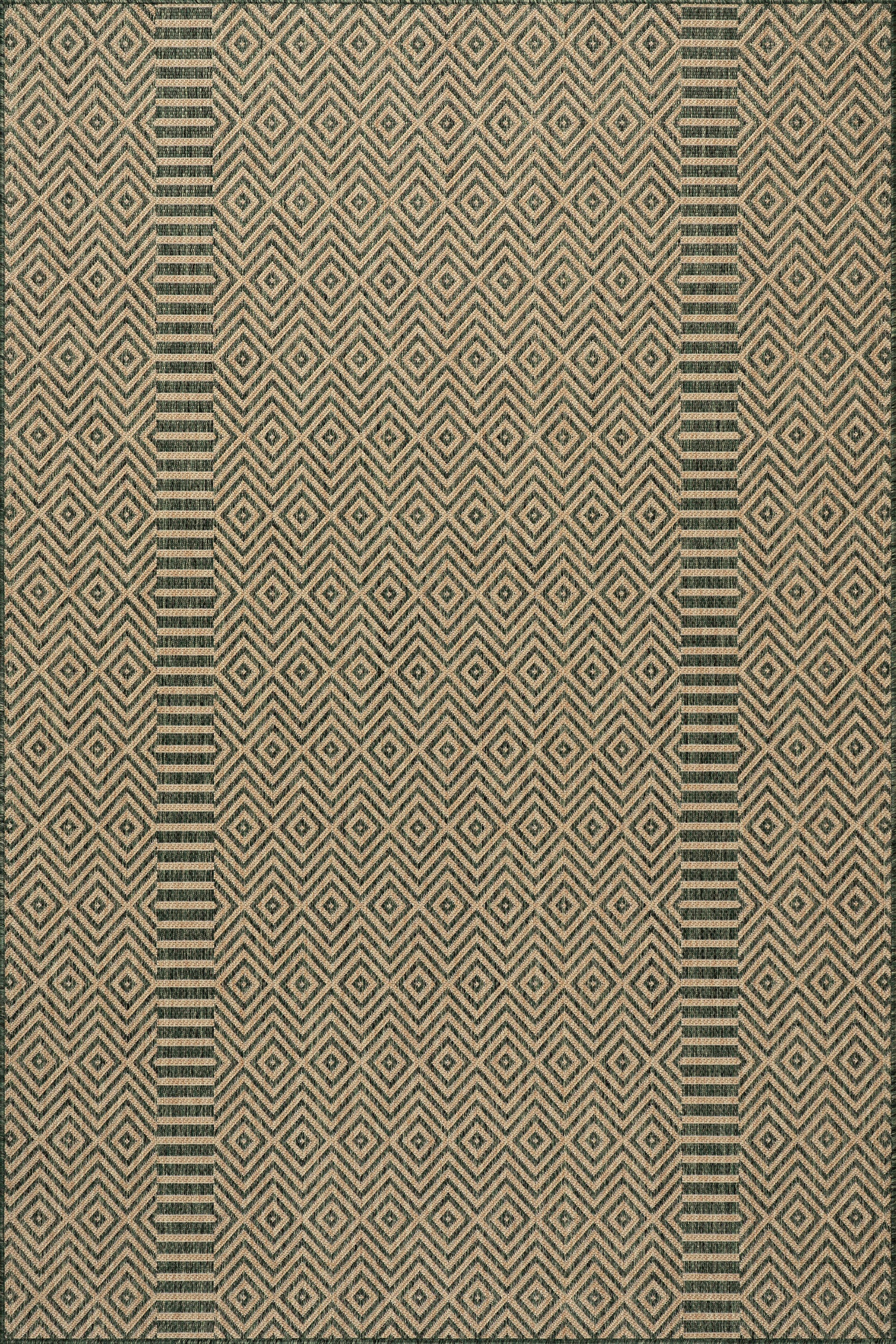 Kieran Striped Indoor/Outdoor Area Rug