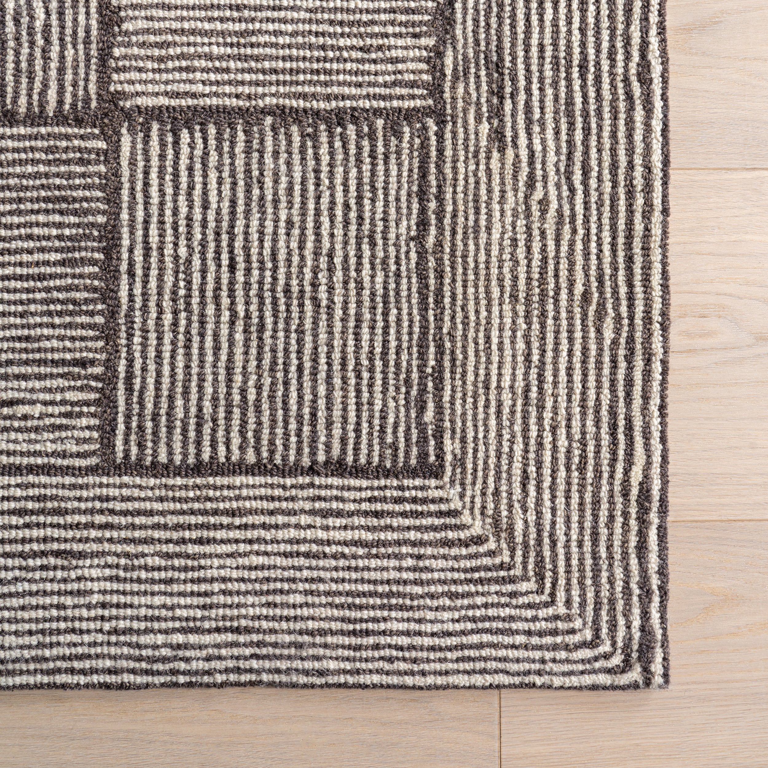 Milo Tiled Wool Area Rug - Image 6