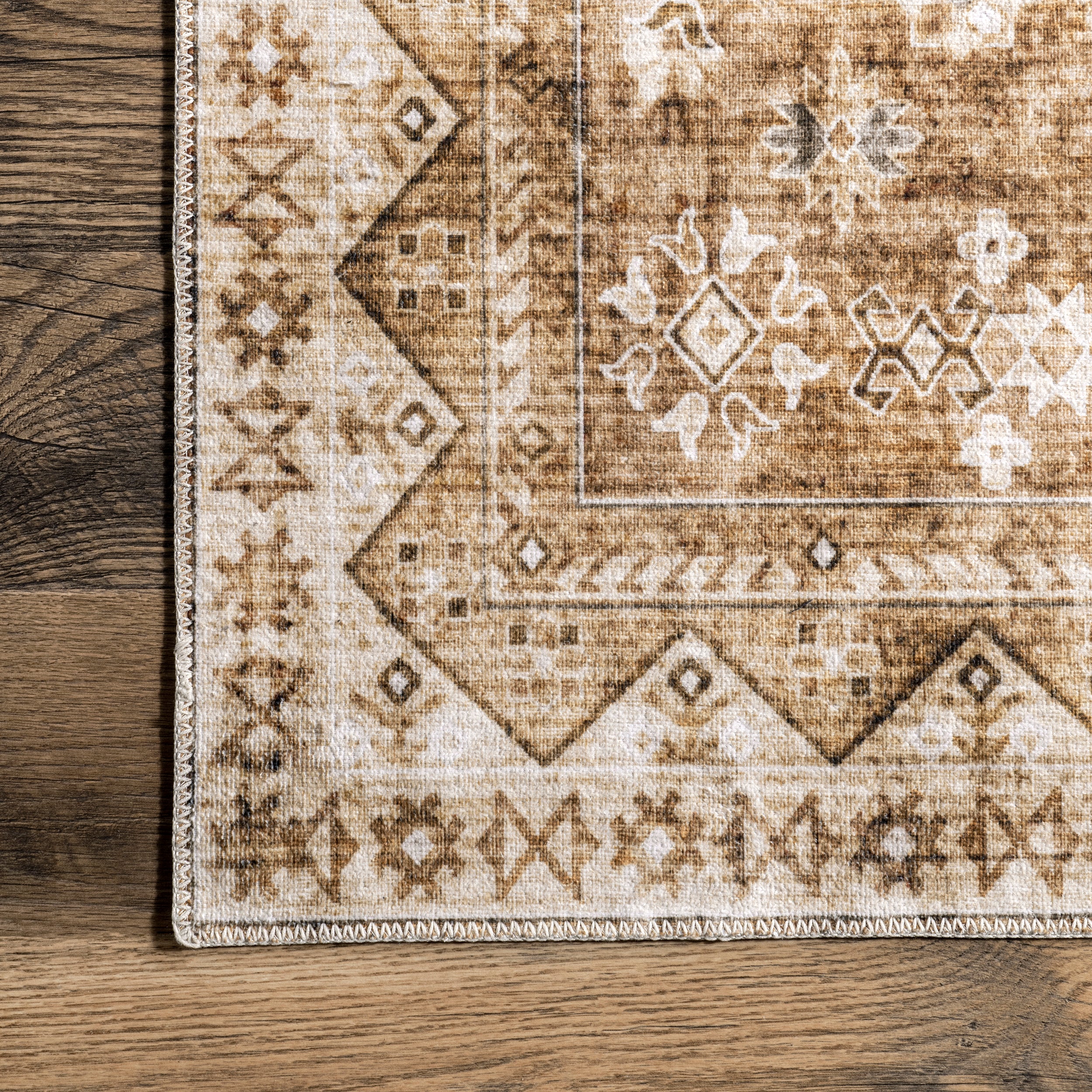 Jessamine Geometric Machine Washable Area Rug - Image 10