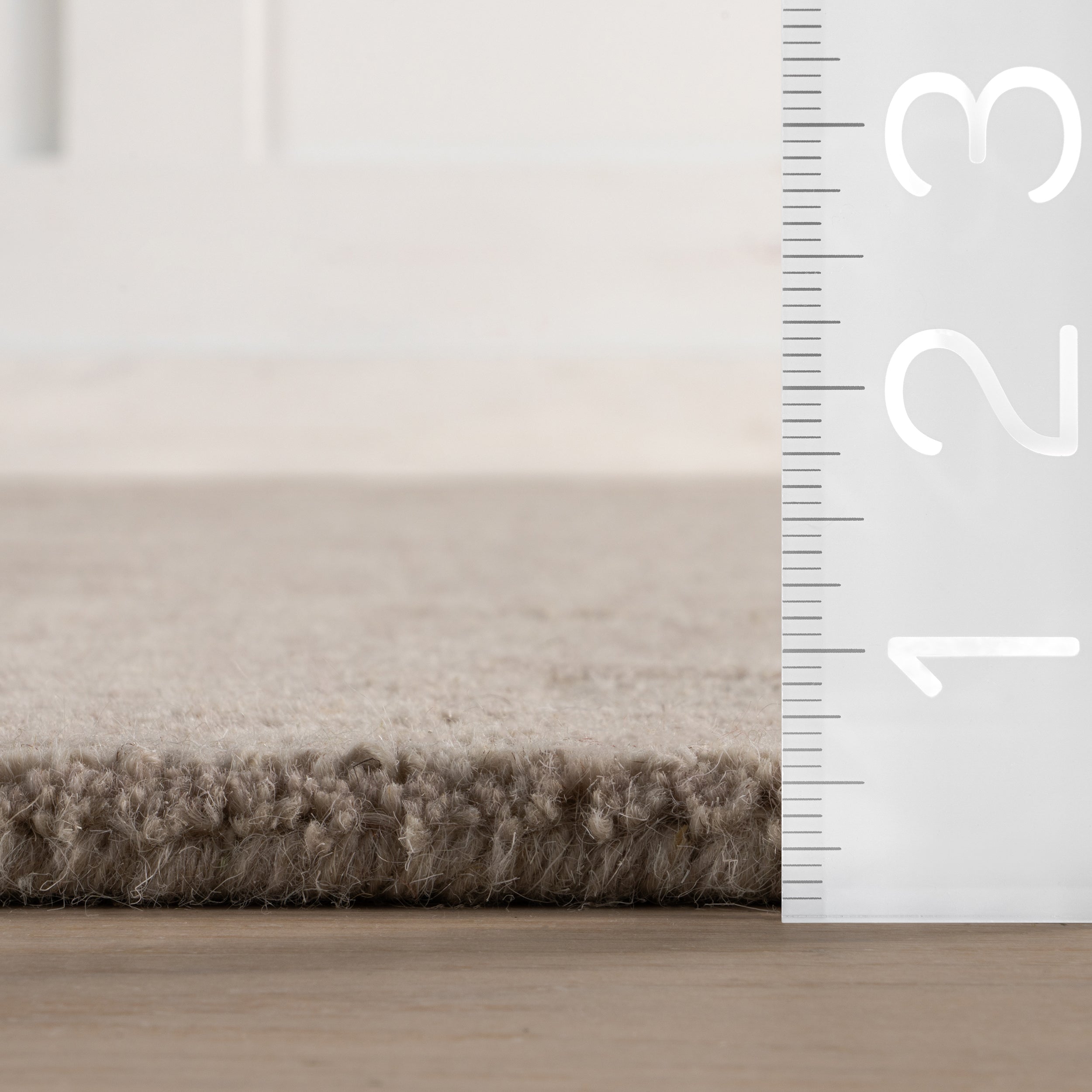 Nuloom Mireille Lune Solid Wool Rug - Image 3