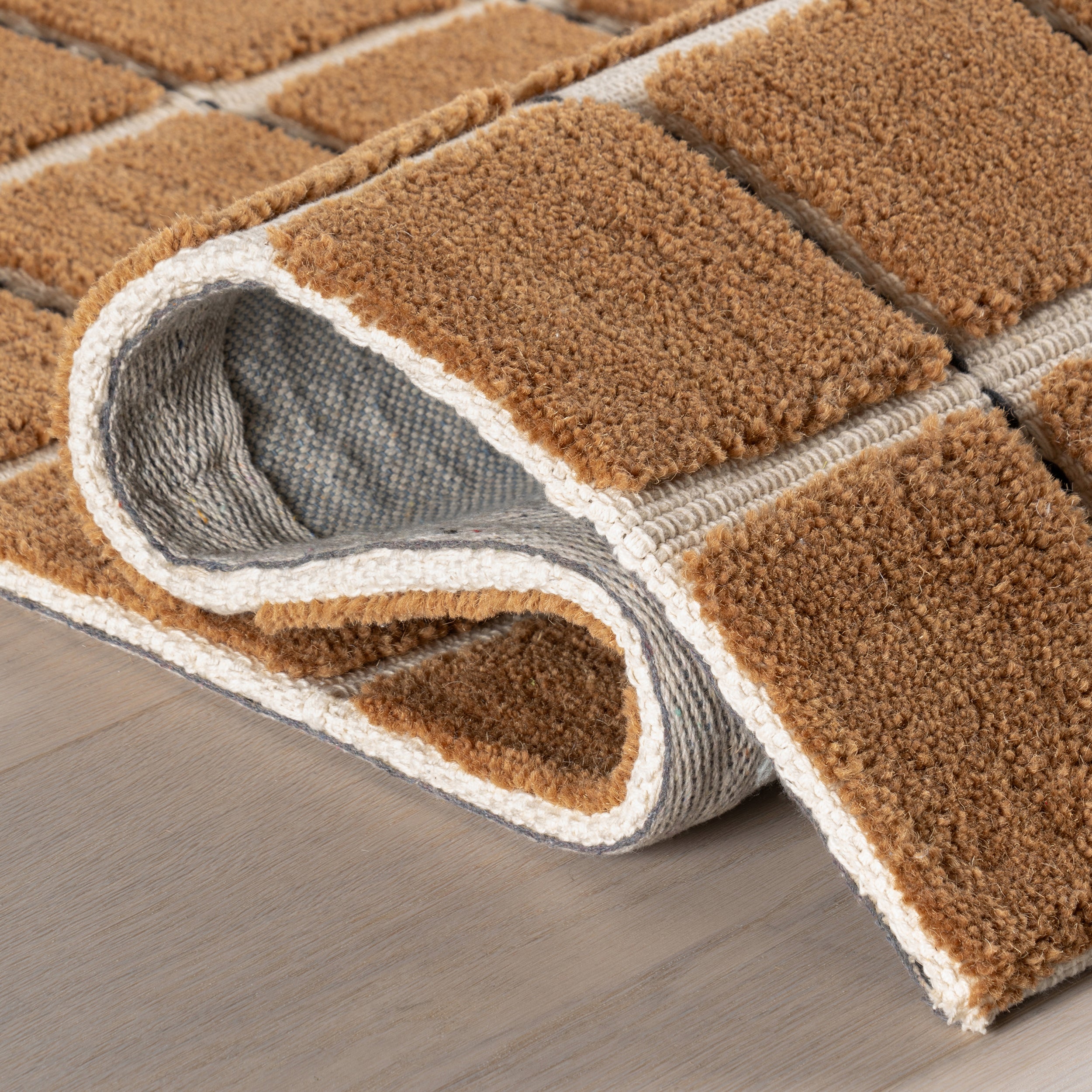 Gretchen Checked Wool Area Rug - Image 4