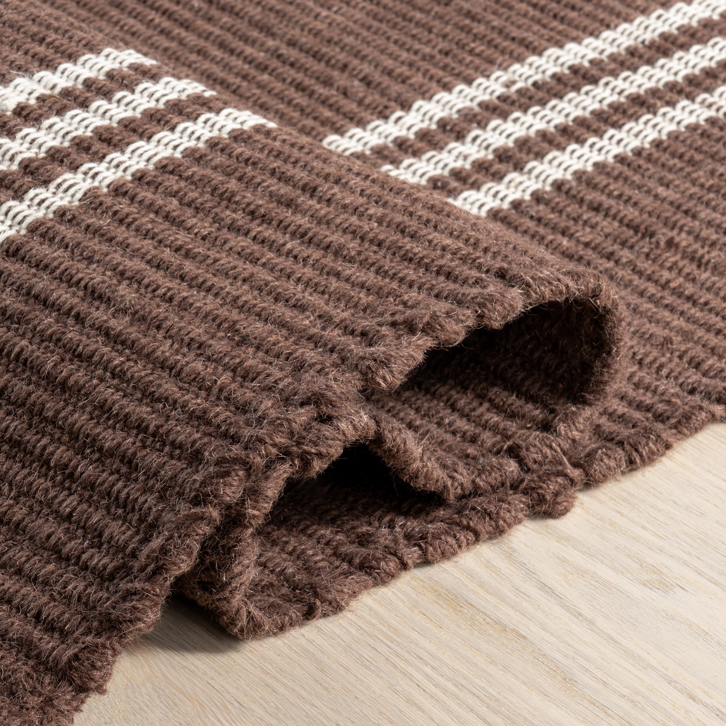 Hawthorn Striped Wool Area Rug - Image 10