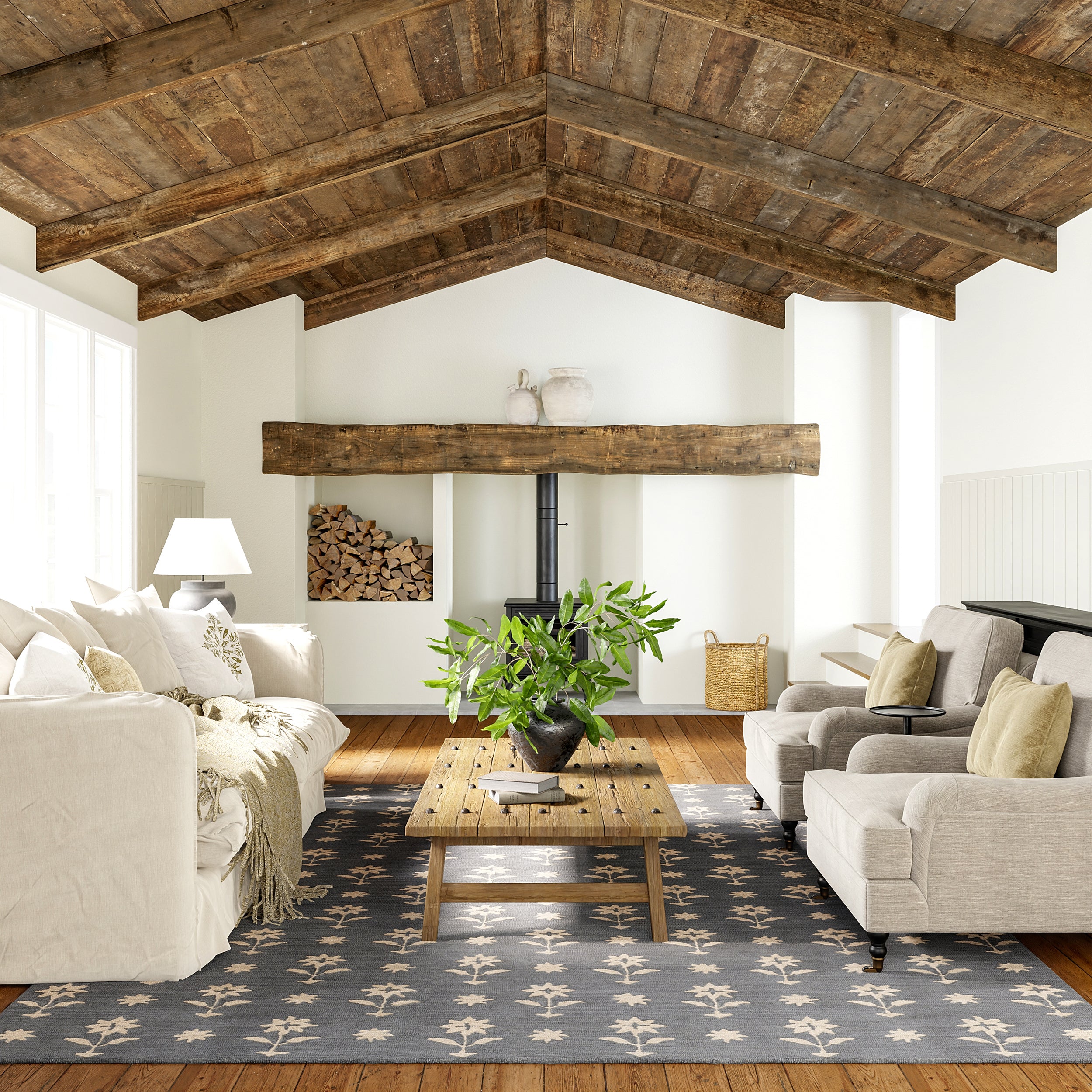 Ella Wool Area Rug - Image 2