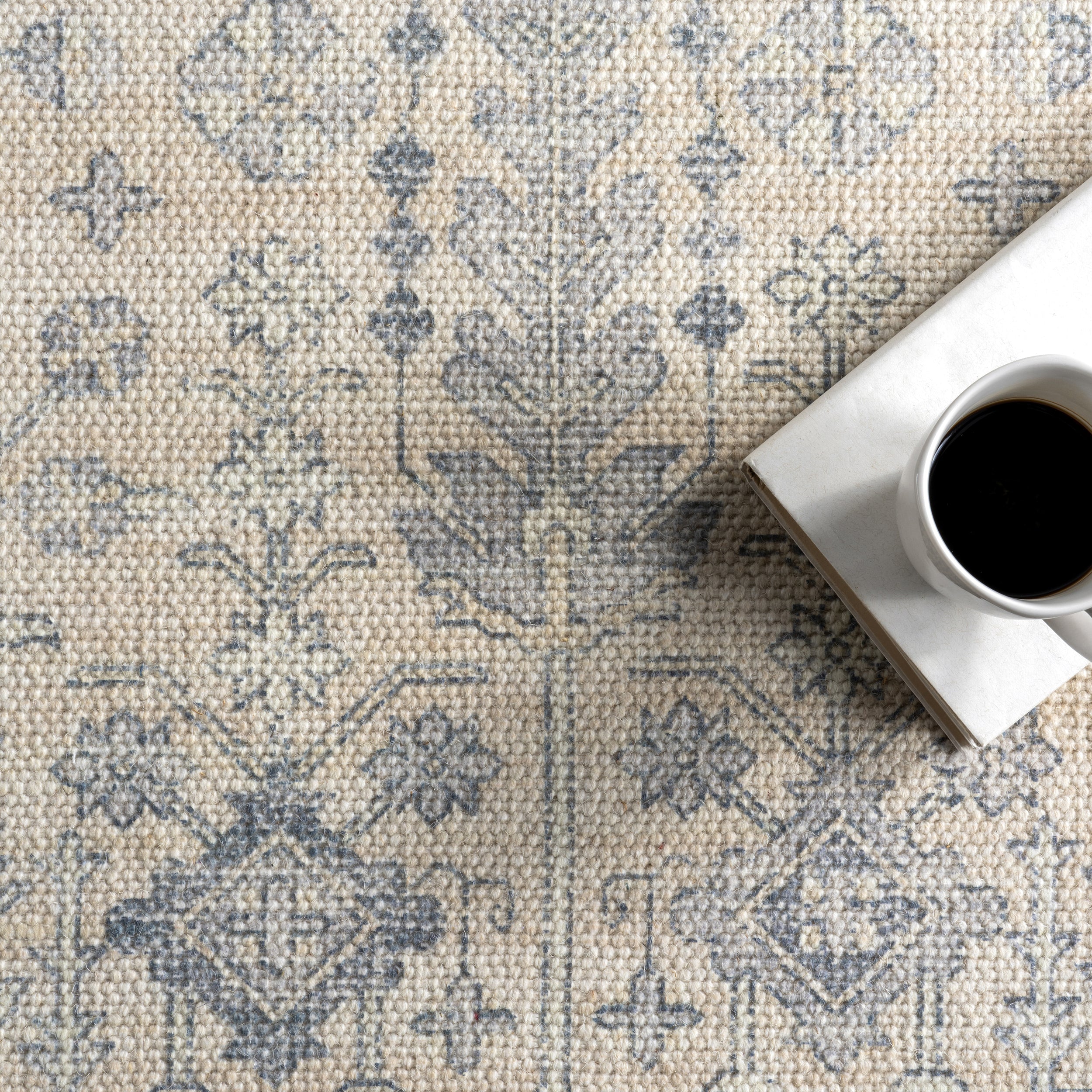 Flora Wool and Cotton Area Rug - Image 7