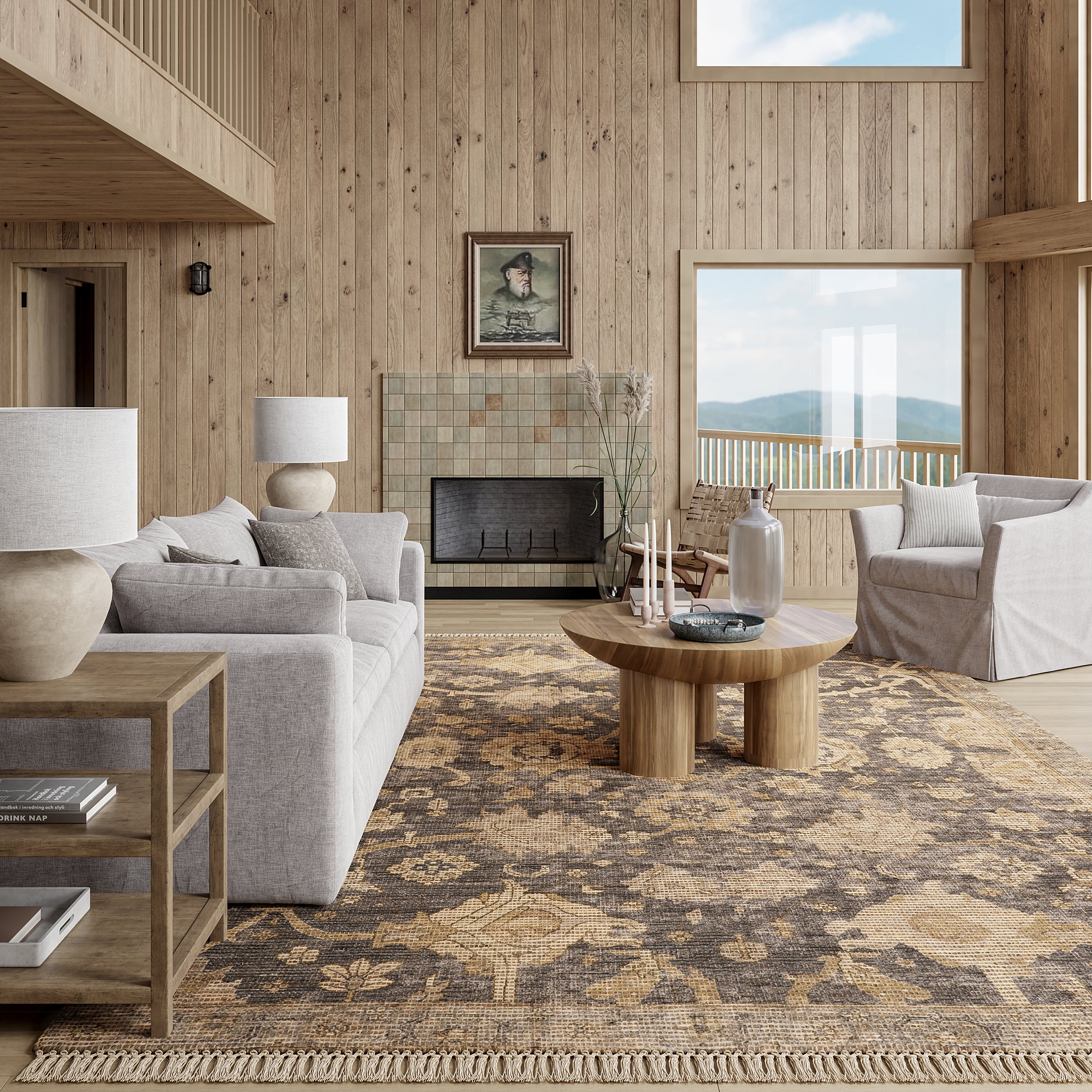 Marigold Vintage Tasseled Area Rug - Image 18