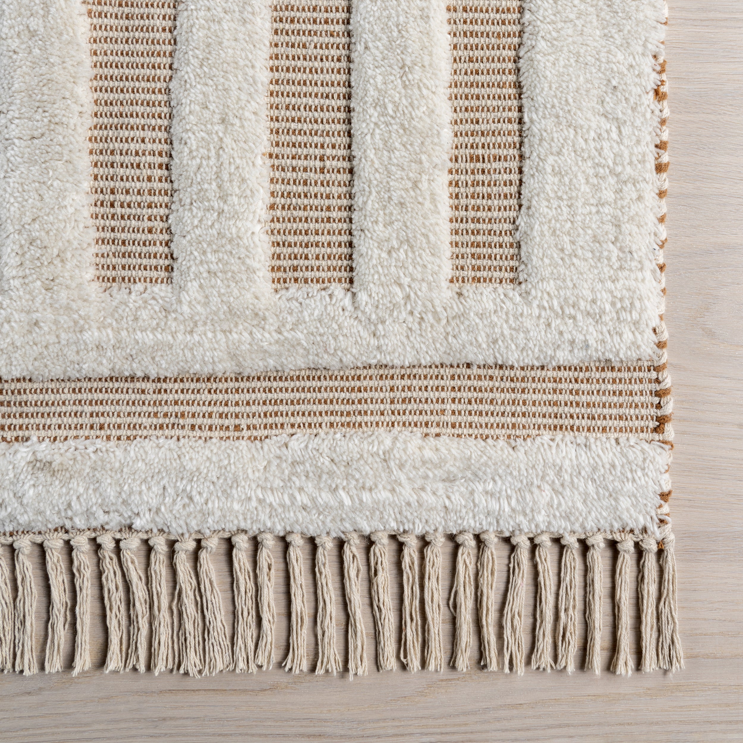Merrick Tasseled Cotton and Wool Area Rug - Image 20