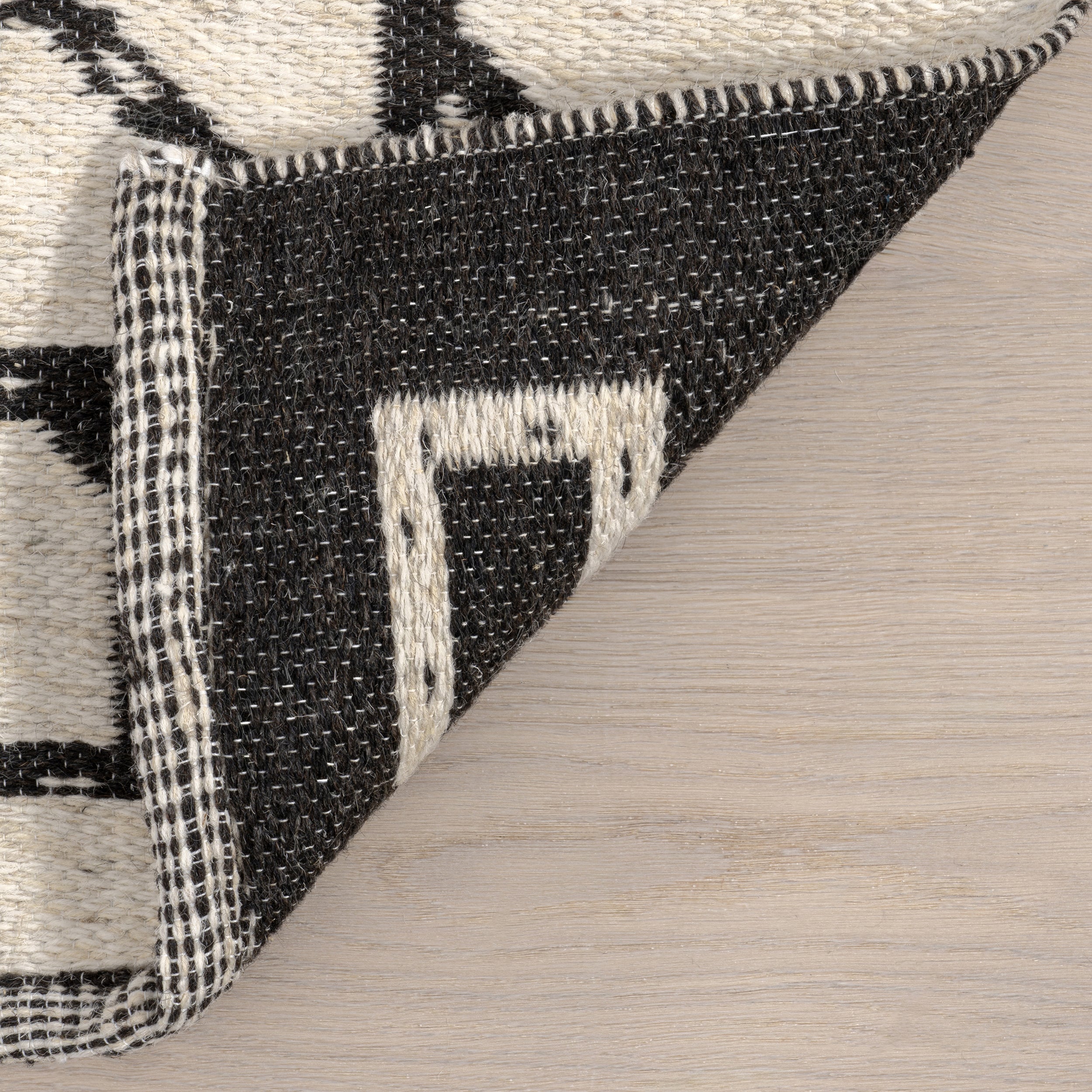 June Geometric Reversible Wool Area Rug - Image 8