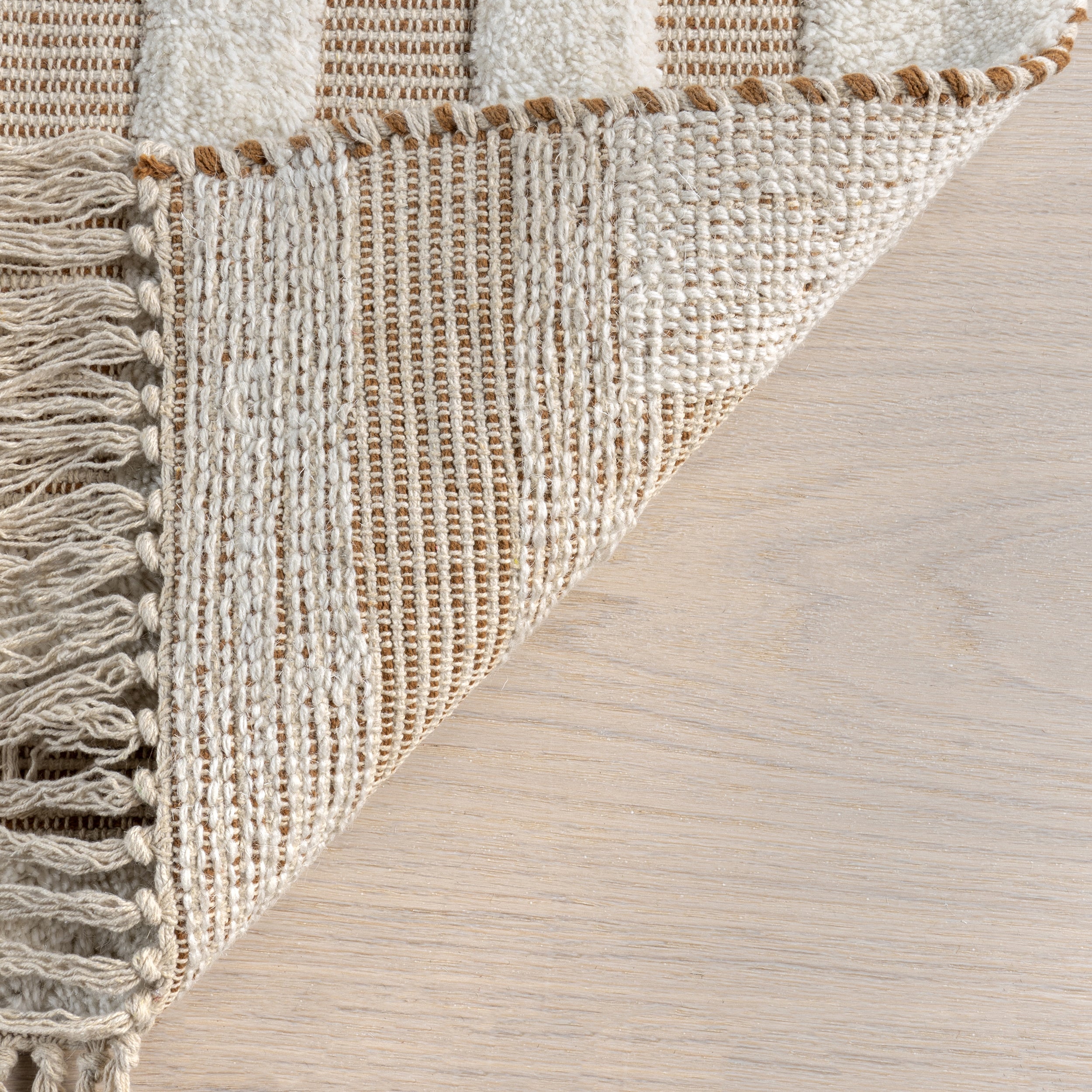 Merrick Tasseled Cotton and Wool Area Rug - Image 22