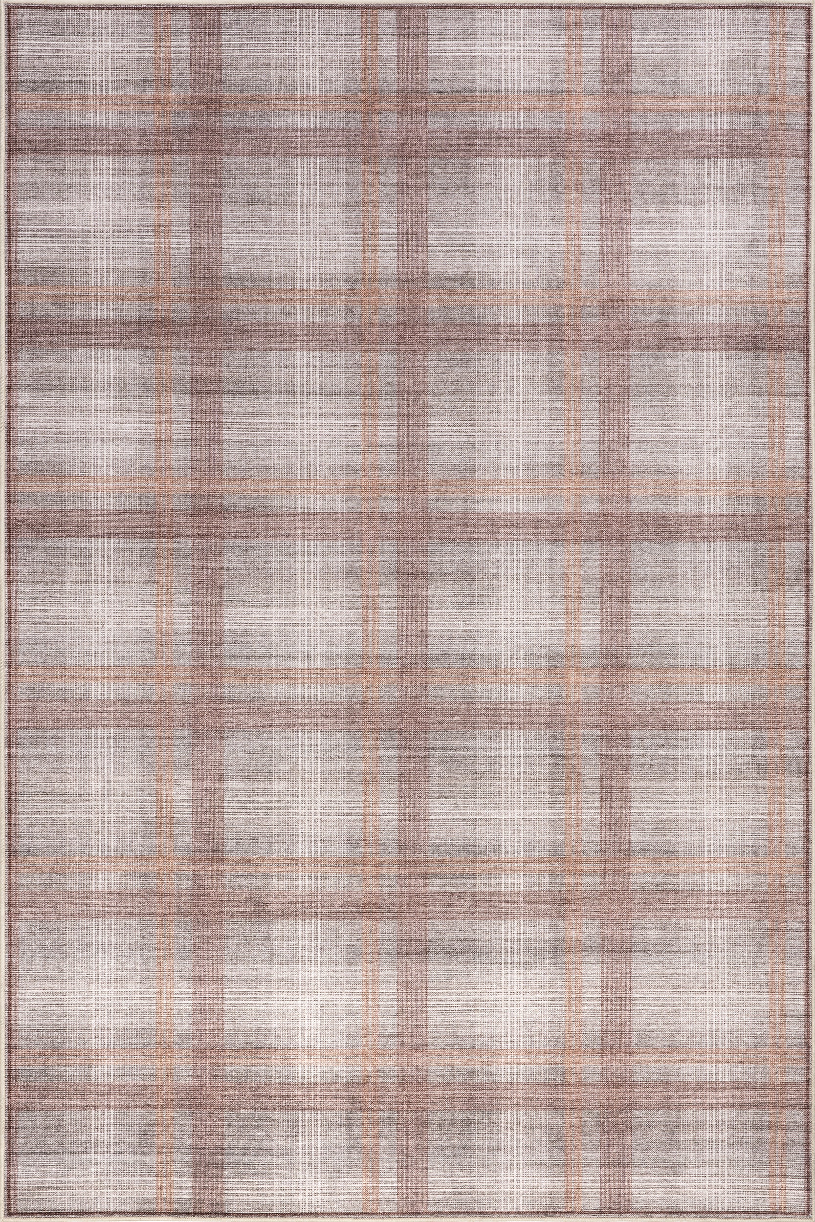 Ursula Rustic Plaid Area Rug