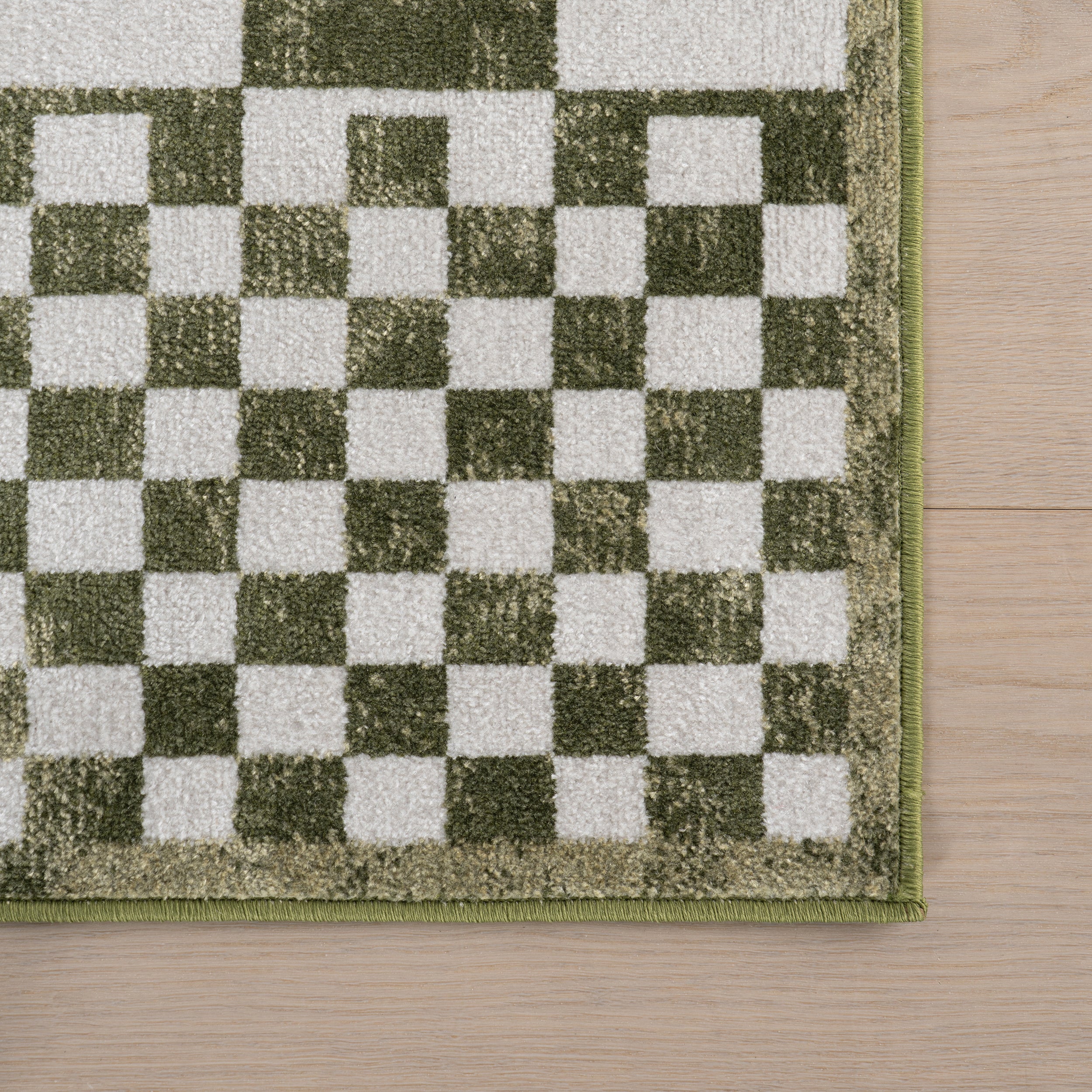 Nikita Faded Geometric Machine Washable Area Rug - Image 25