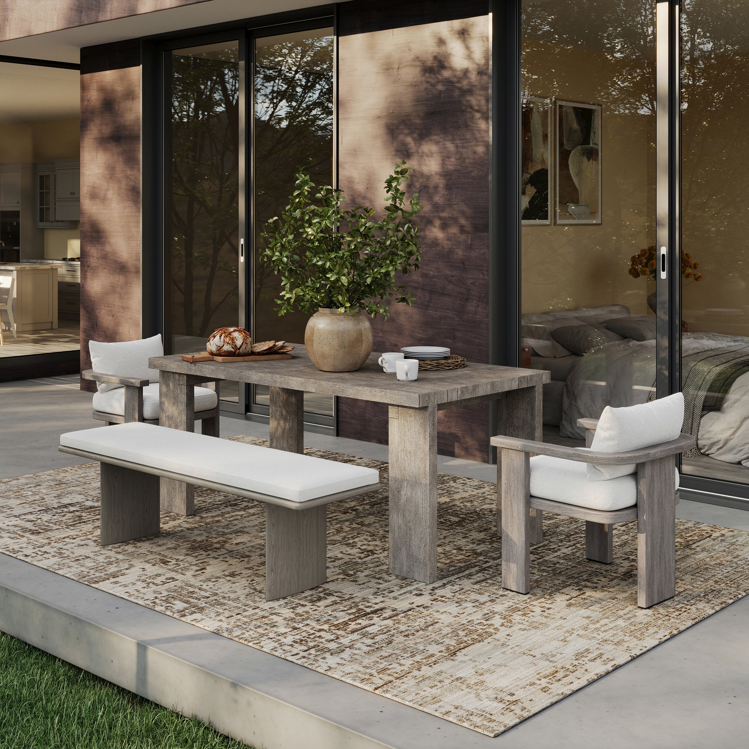 Nuloom Fenora Modern Woven Abstract Washable Rug - Image 2
