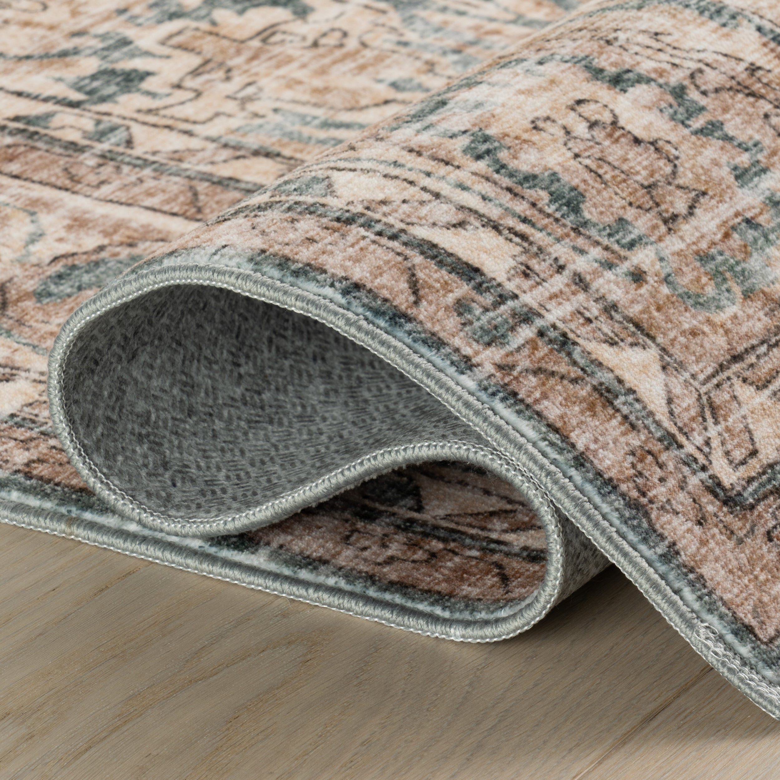 Nuloom Luned Bordered Traditional Washable Area Rug - Image 6