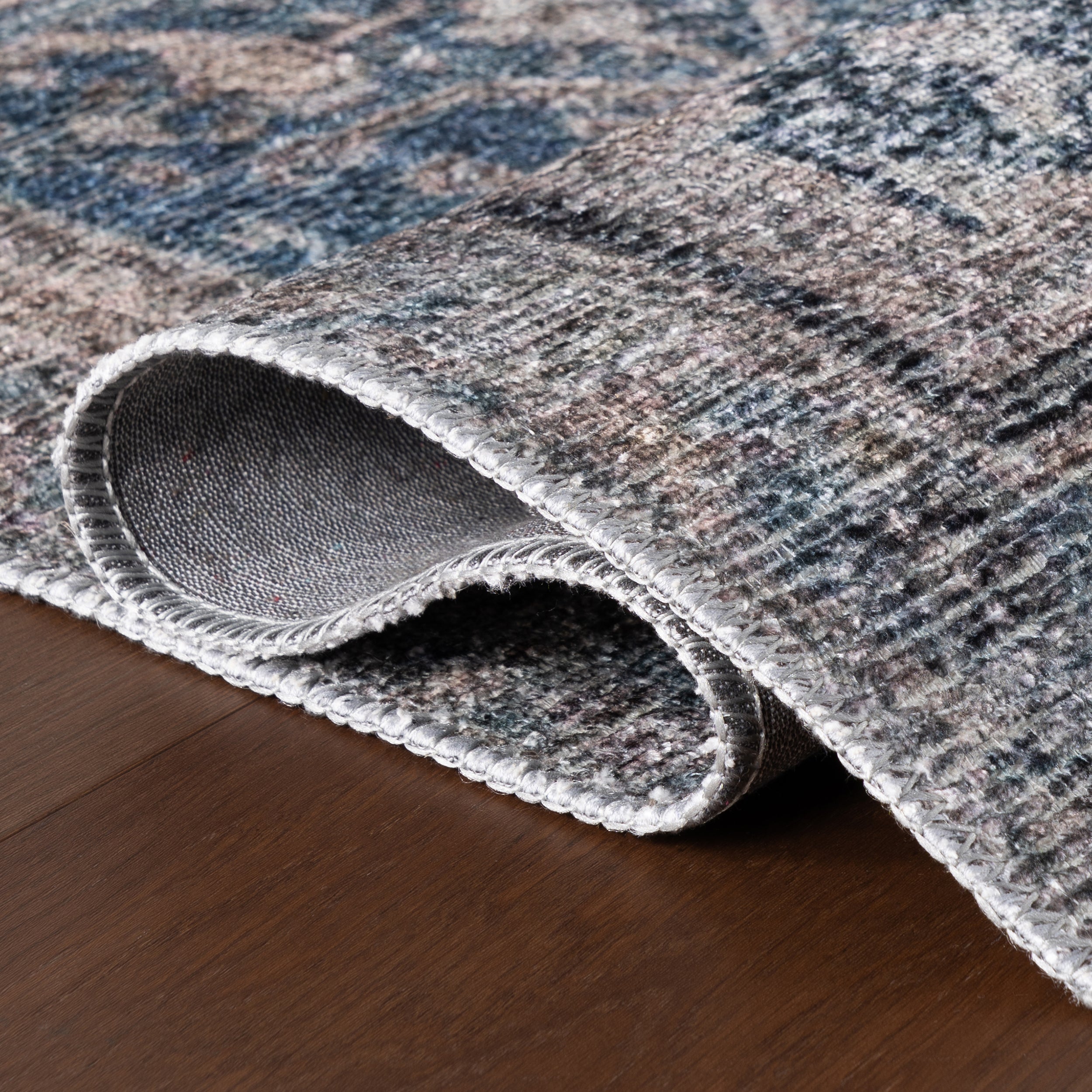 Thavine Vintage & Distressed Washable Rug - Image 4