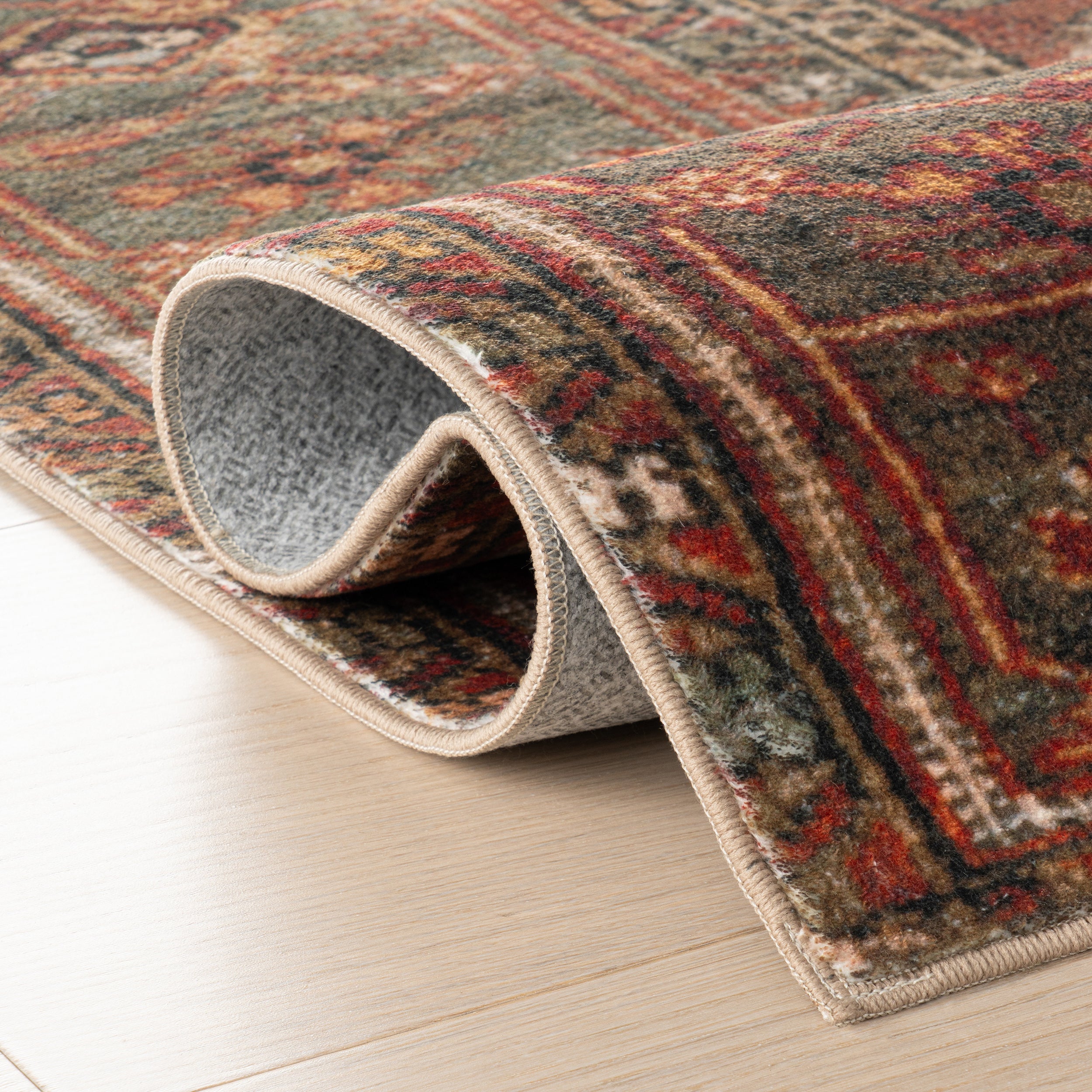 Nuloom Ismeria Medallion Washable Area Rug - Image 4