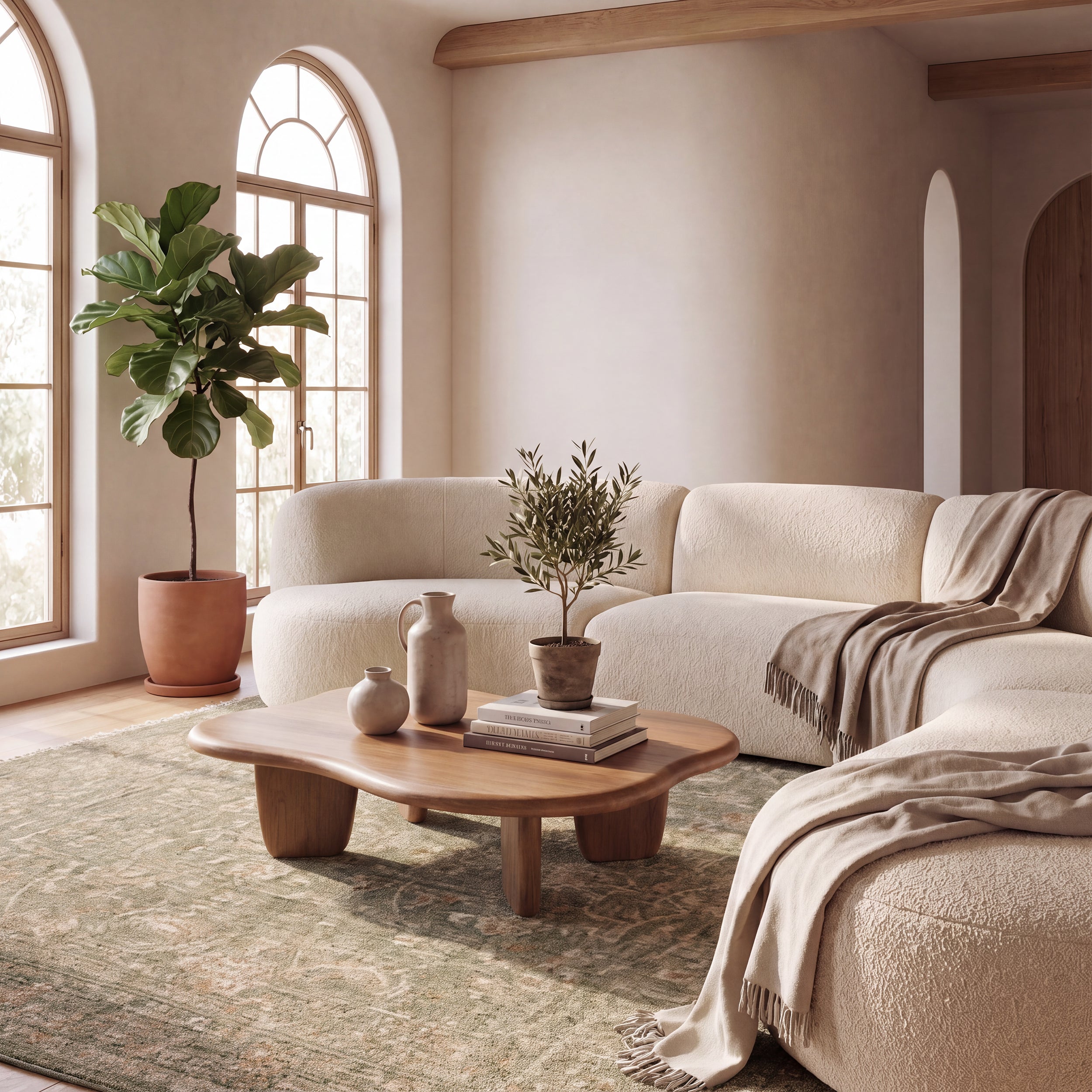Esmavelle Vintage & Distressed Traditional Area Rug - Image 2