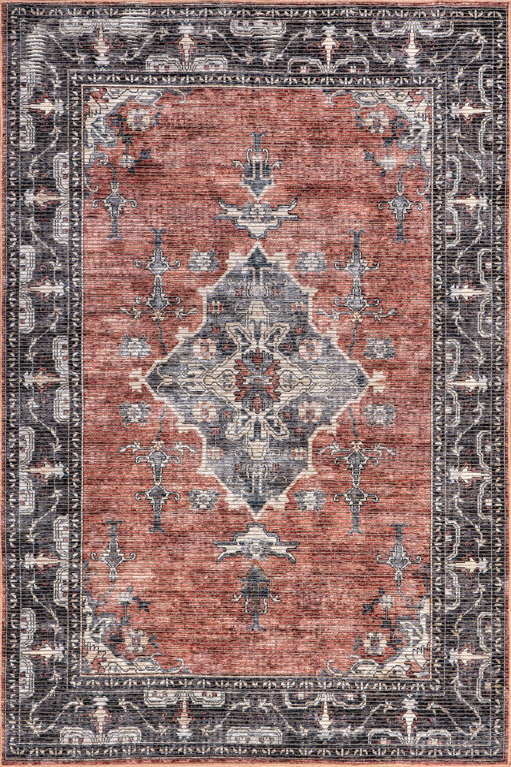 Wild Orchid Machine Washable Area Rug - Image 15