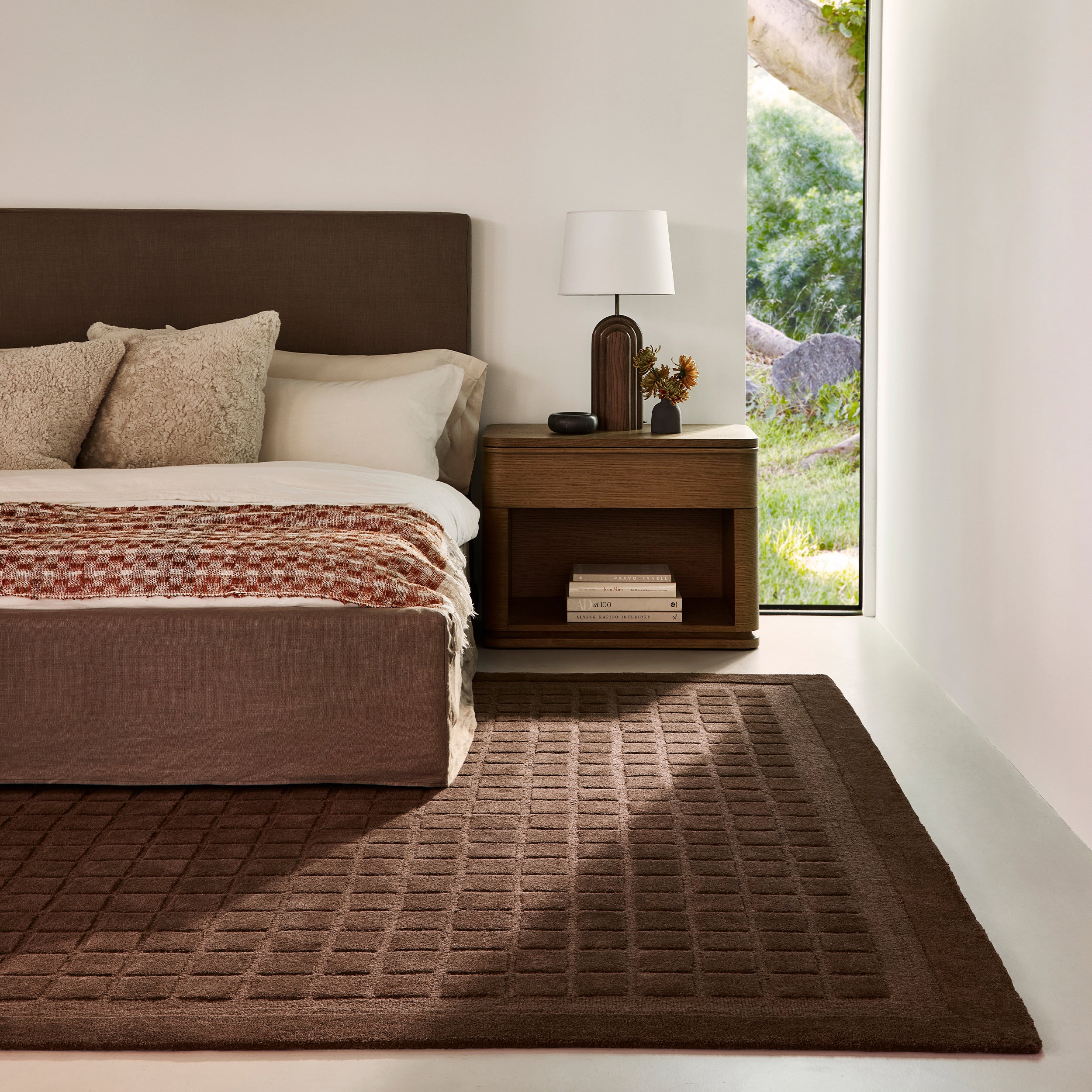 Fritz Checkered Wool Area Rug - Image 19