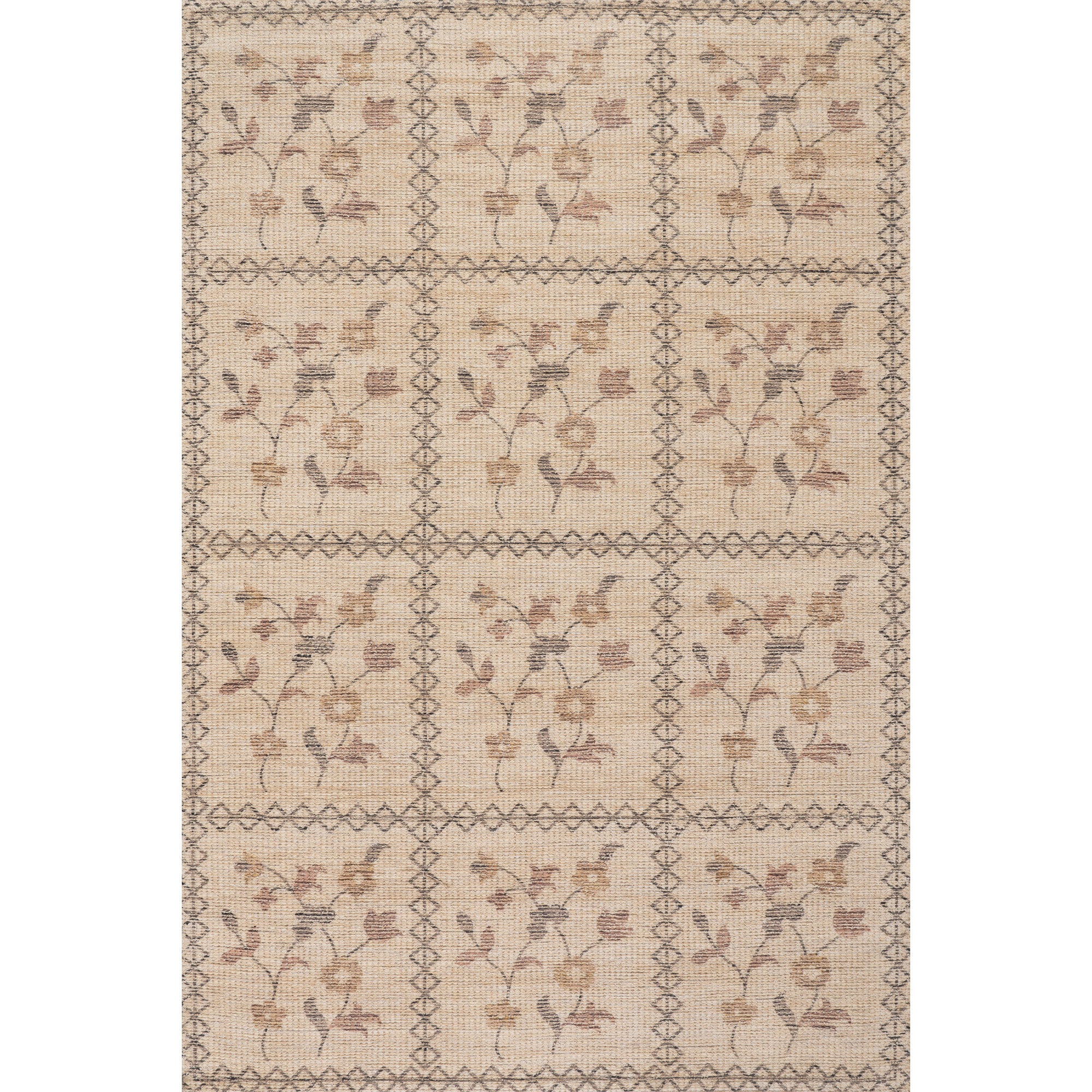 Nuloom Corenna Geometric Floral Rug