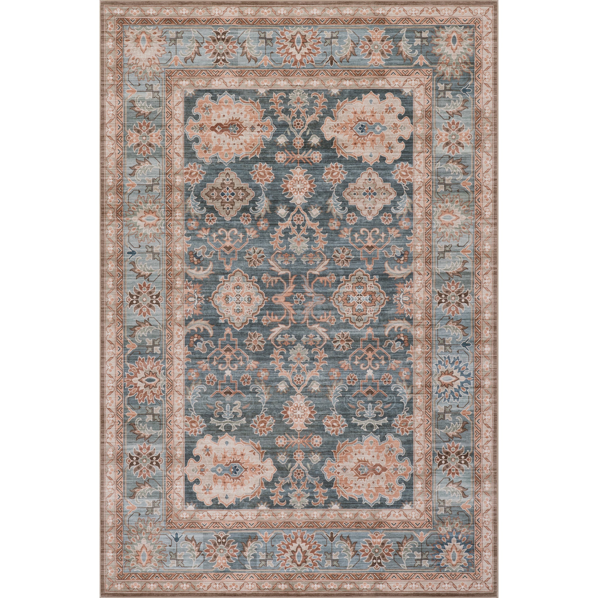 Nuloom Alessienne Traditional Washable Area Rug