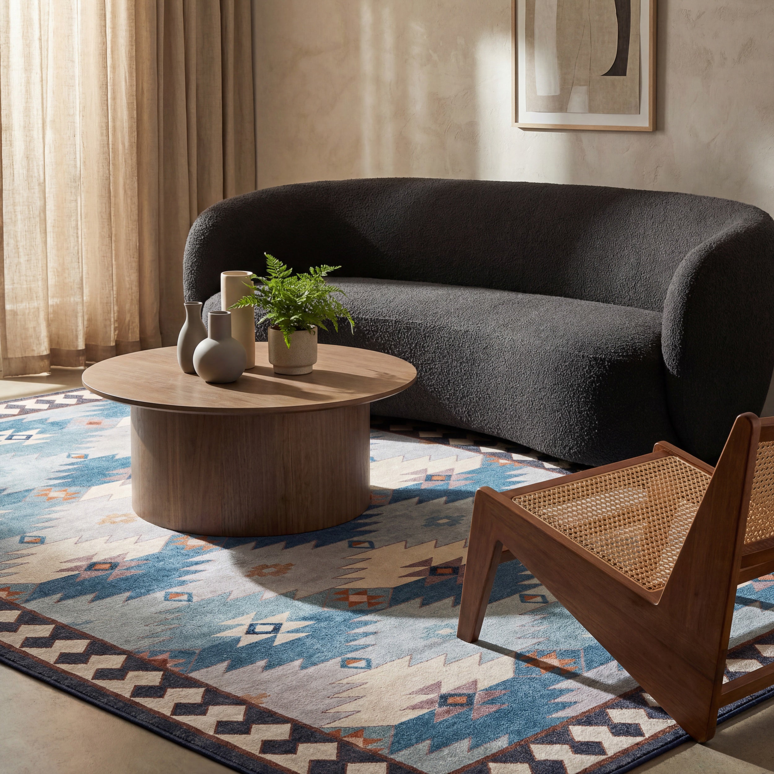 Nuloom Amelisse Bordered Washable Rug - Image 9