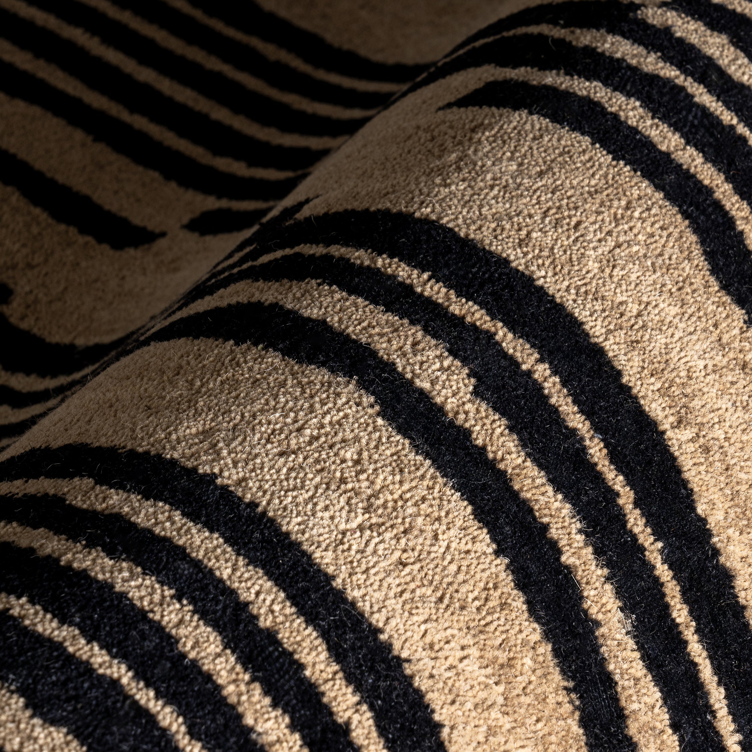 Tara Striped Wool Area Rug - Image 5