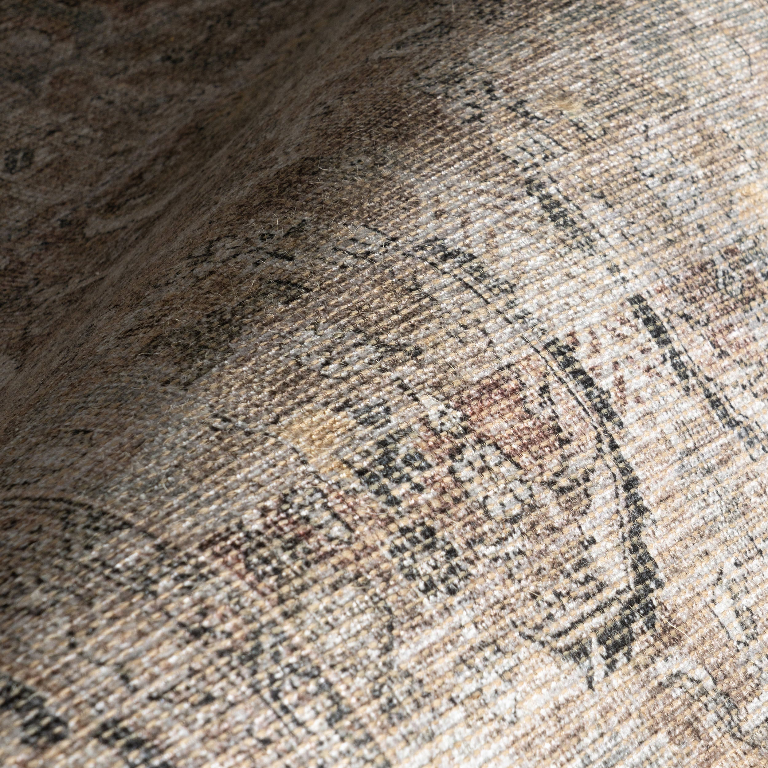 Nuloom Hillstone Collection Traditional Vintage Medallion Area Rug - Image 5