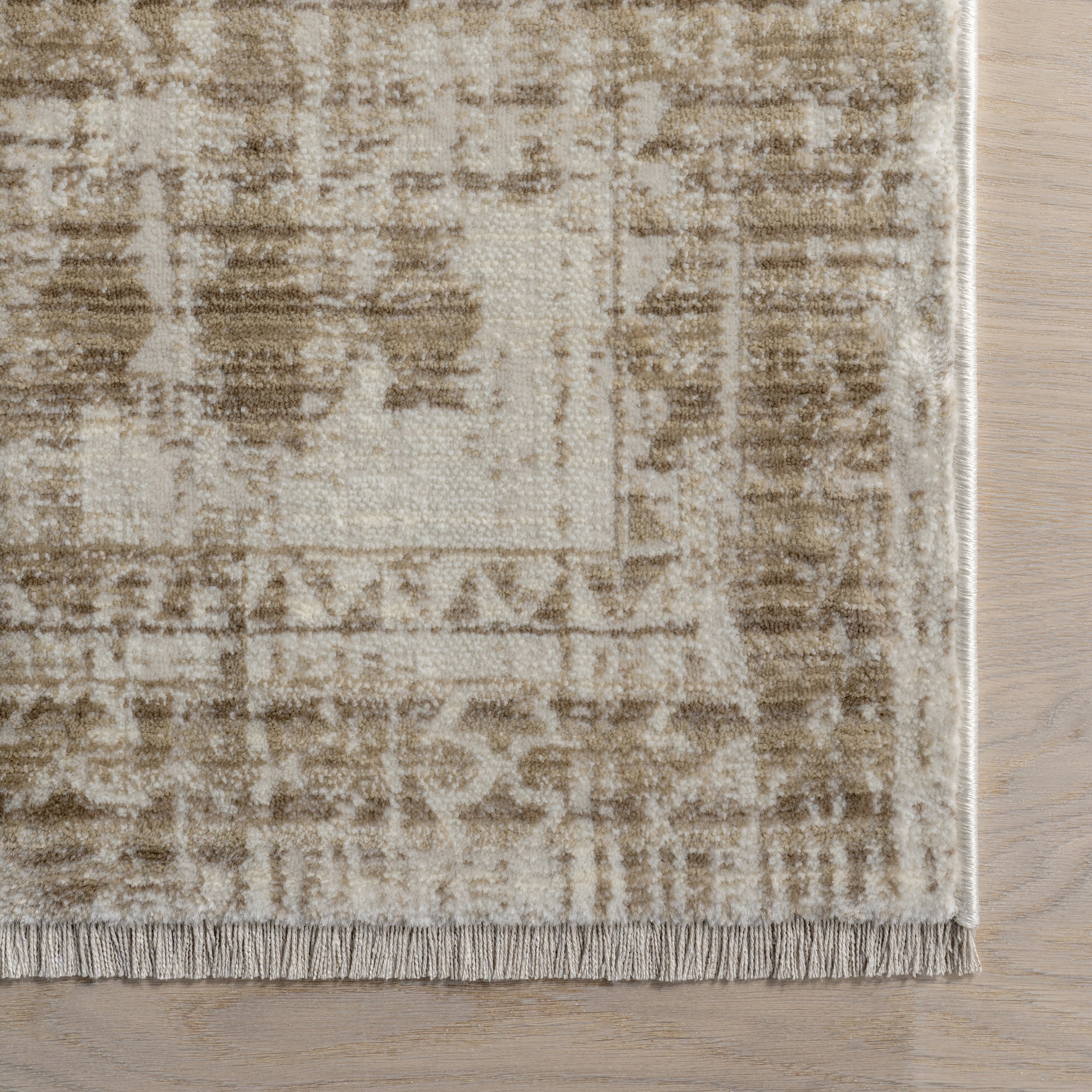 Saturdays Geometric Fringed Area Rug - Image 6