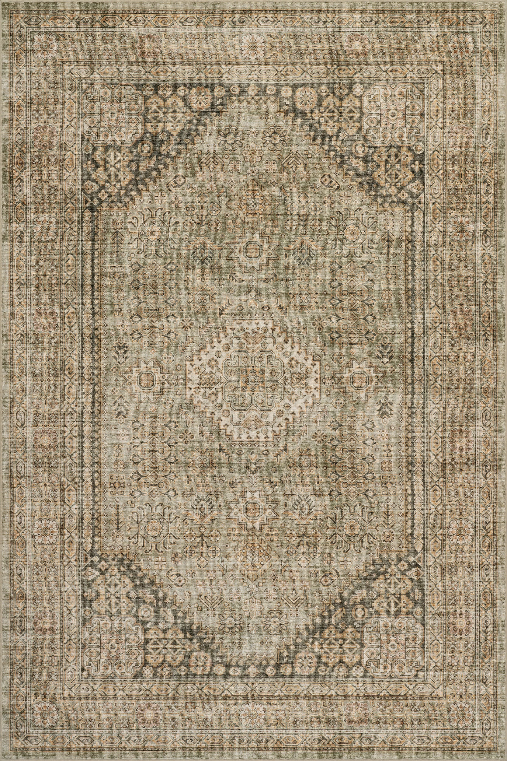Nuloom Yalindra Meallion Traditional Washable Area Rug - Image 8