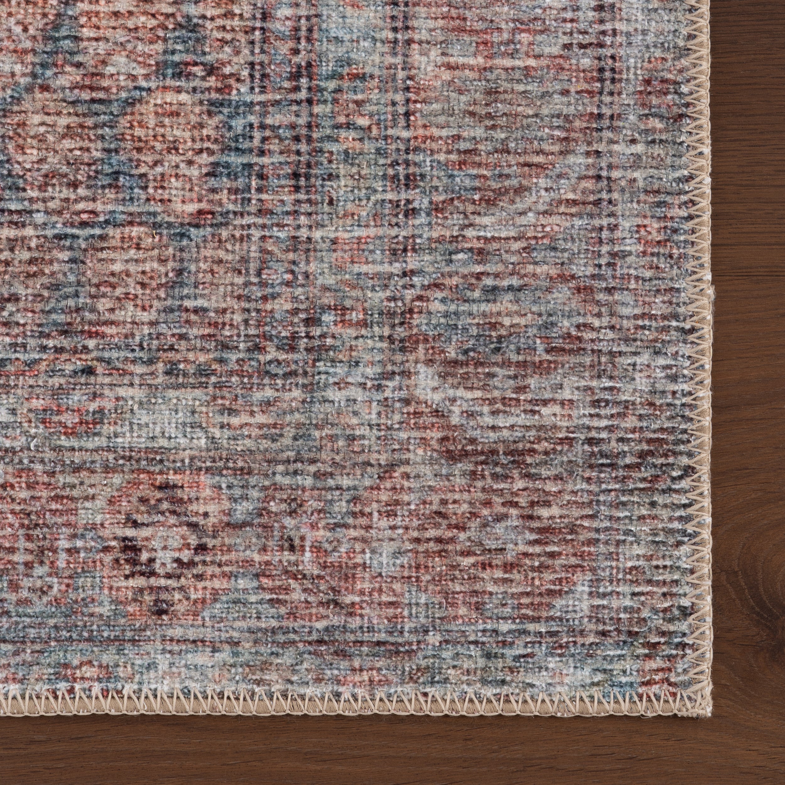 Veyora Vintage & Distressed Washable Rug - Image 6