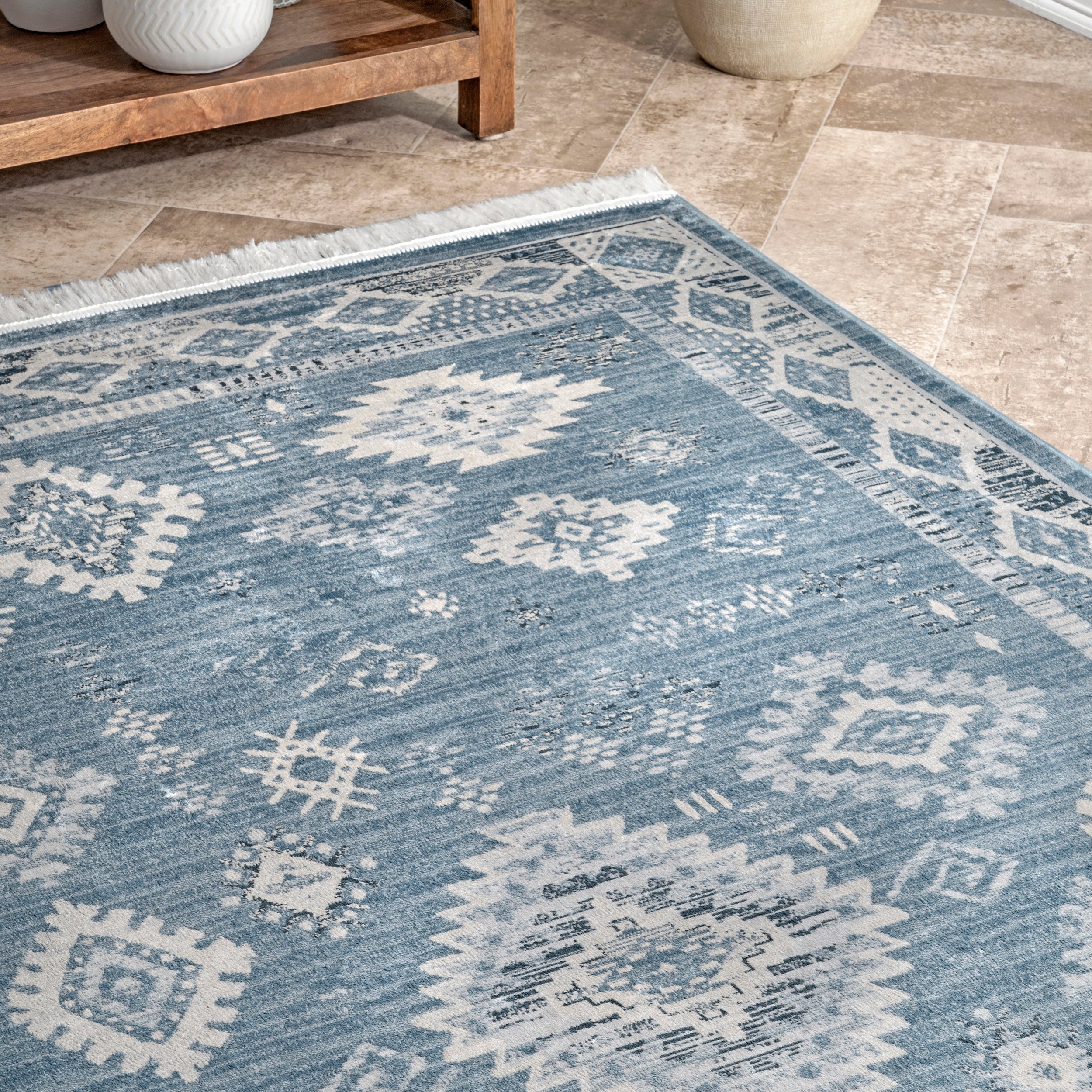 Venice Fringed Area Rug - Image 3