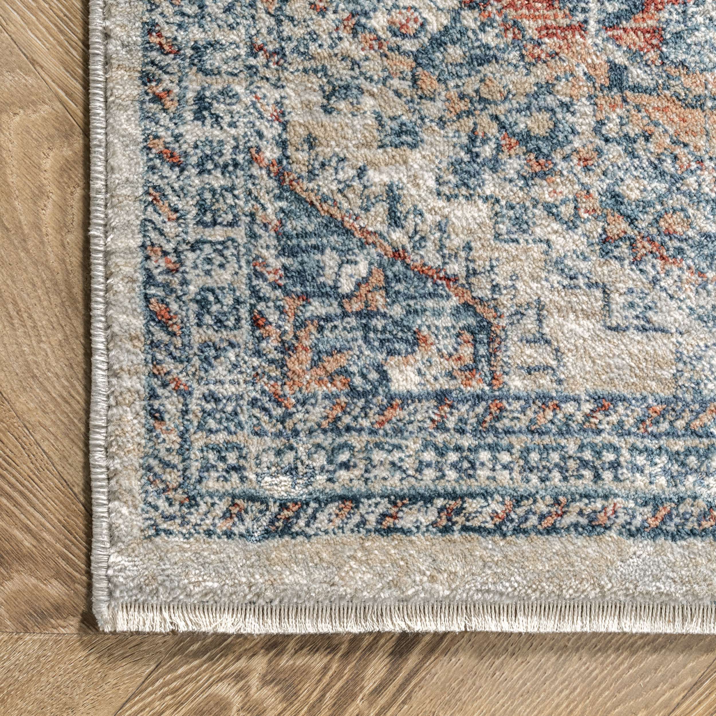Sara Distressed Tribal Motif Area Rug - Image 5