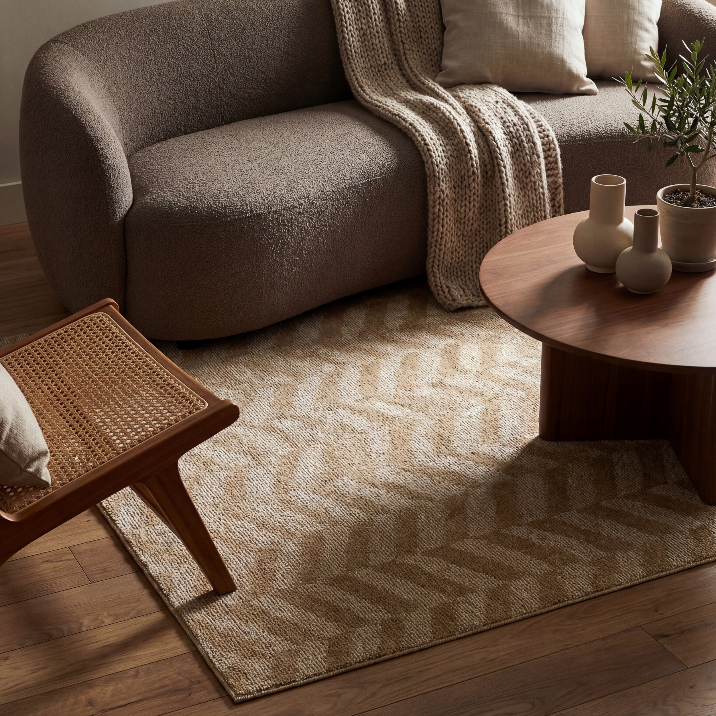 nuLOOM Avienne Modern Striped Area Rug - Image 9