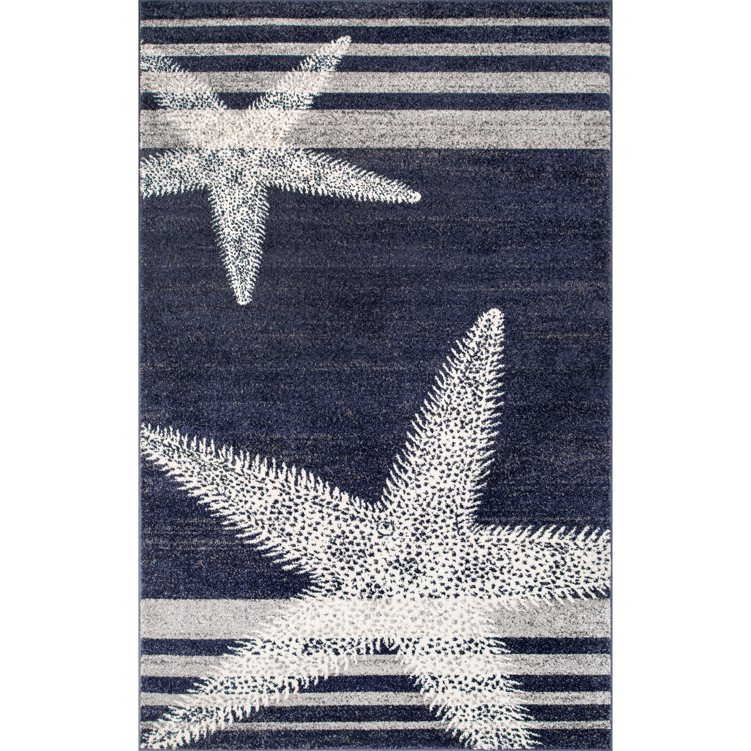 Thomas Paul Starfish and Striped Area Rug - Image 14