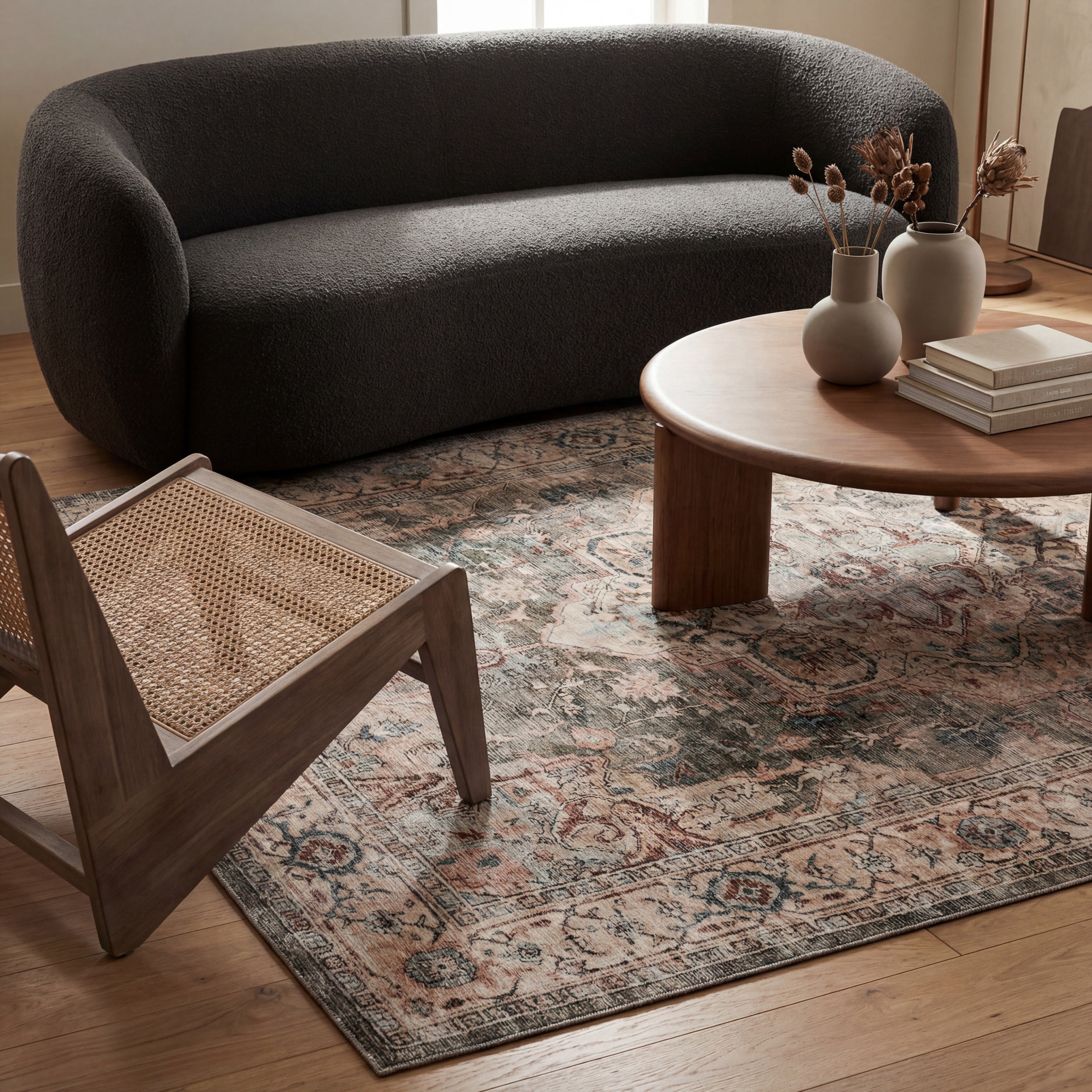 Nuloom Karensa Medallion Washable Rug - Image 9