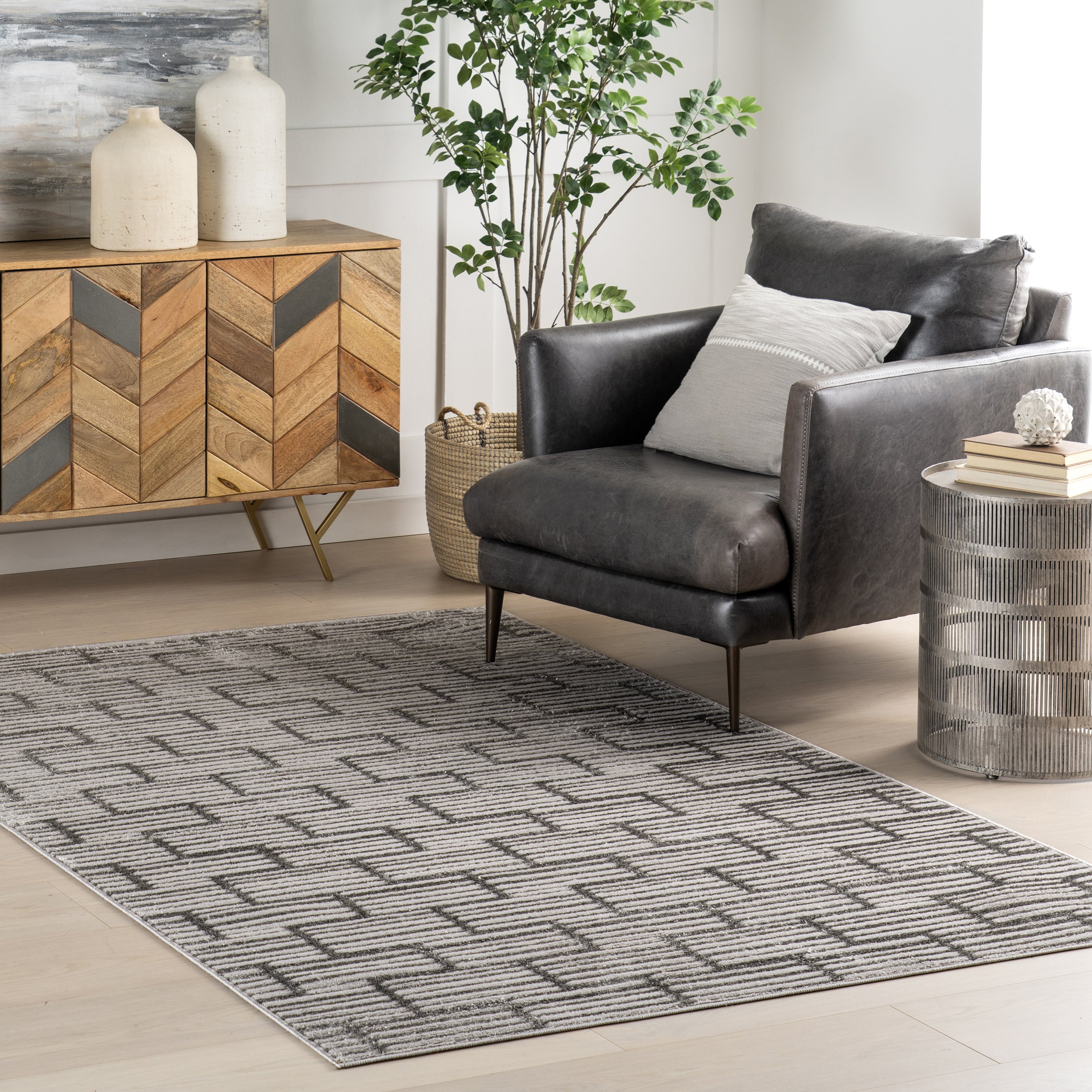 Xanthe Geometric Area Rug - Image 18